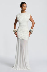 Demelza Maxi Dress - Ivory