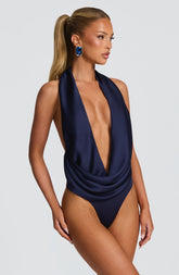 Eleni Bodysuit - Navy
