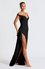 Khalesia Maxi Dress - Black