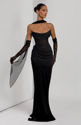 Liora Maxi Dress - Black