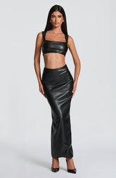 Odetta Maxi Skirt - Black