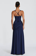 Sura Maxi Dress - Navy