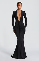 Tara Maxi Dress - Black