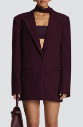 Vinnie Scarf - Plum
