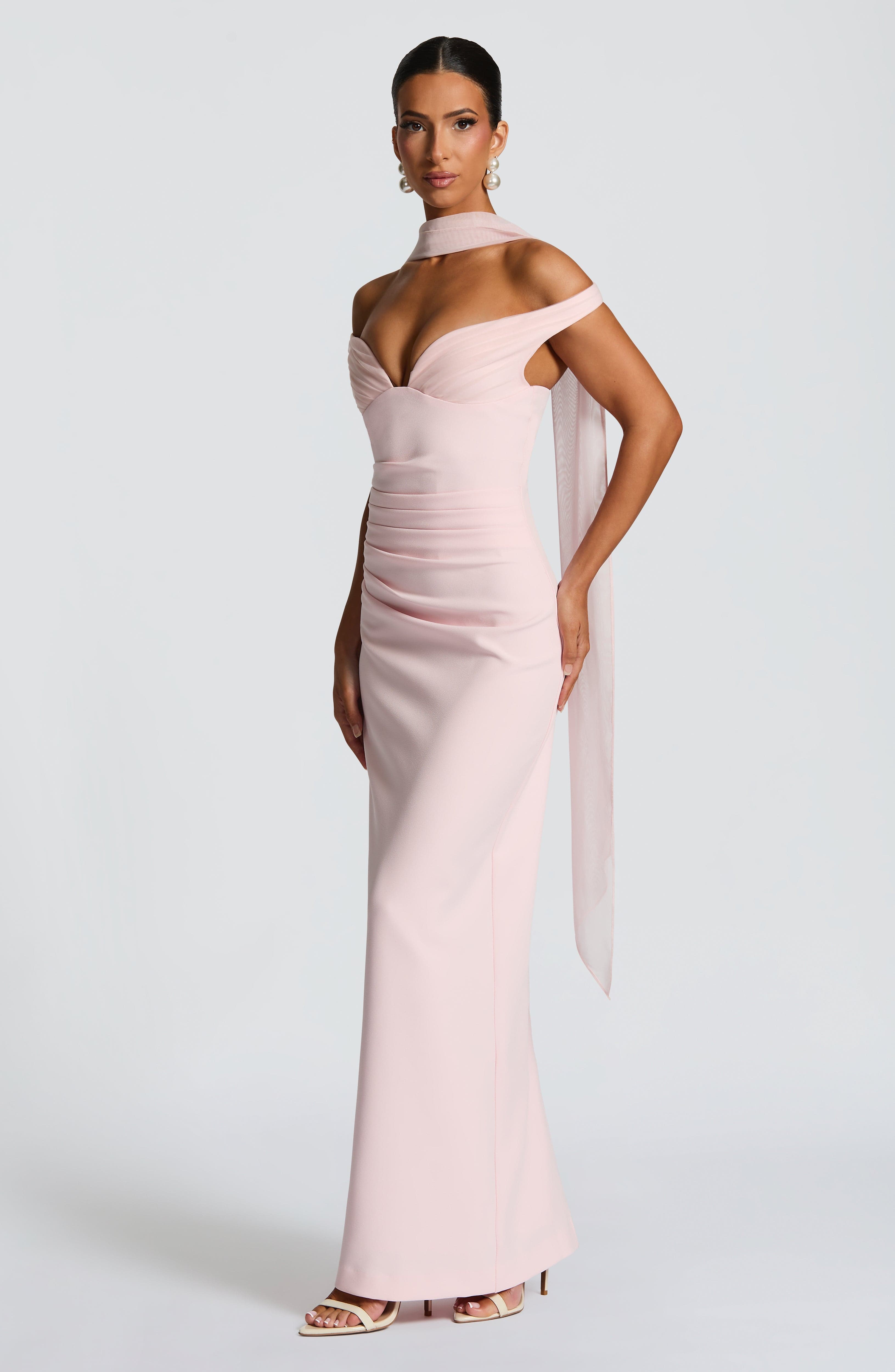 Abigail Maxi Dress - Blush