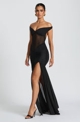 Alaia Maxi Dress - Black