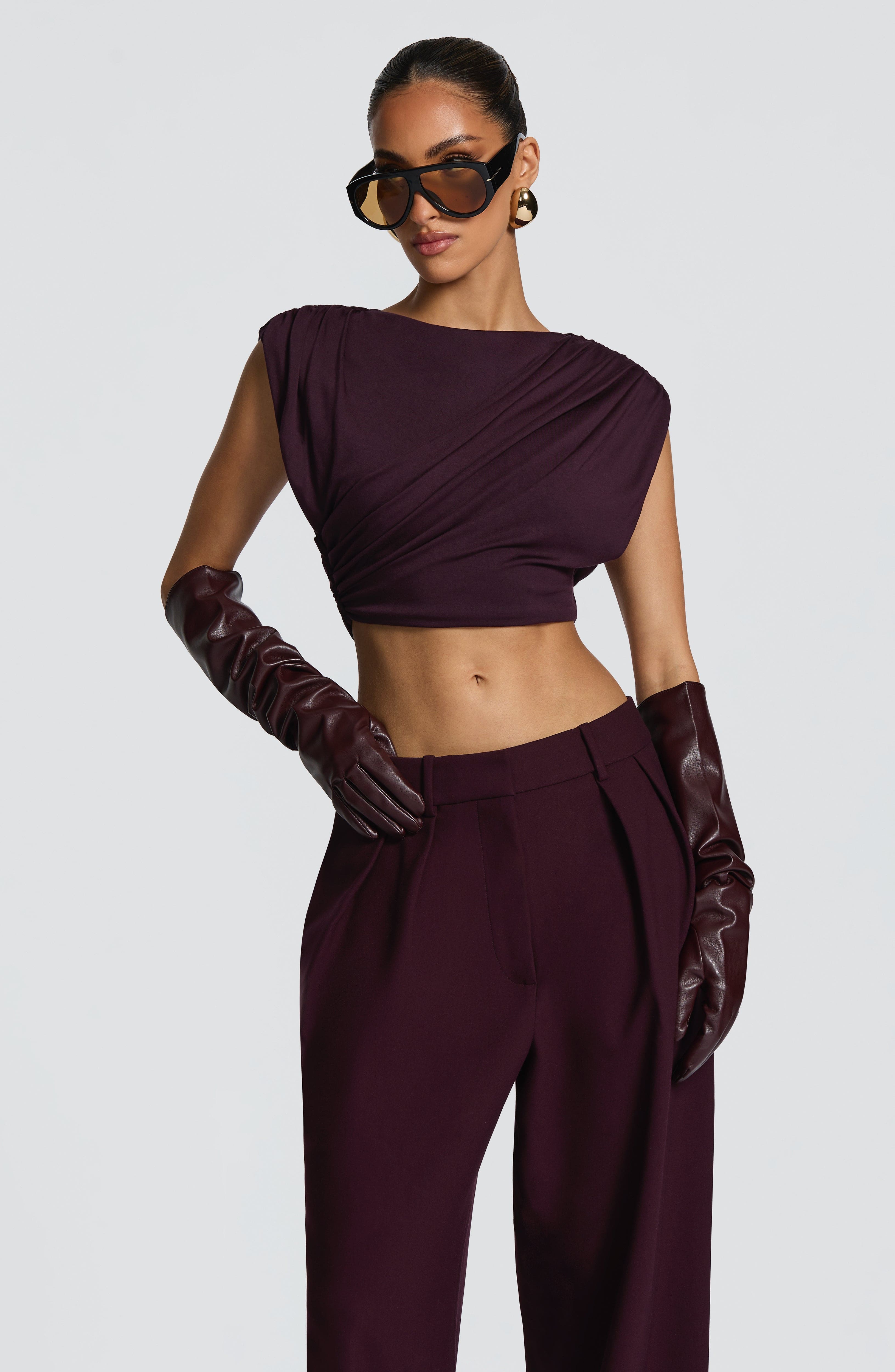 Amara Top - Plum