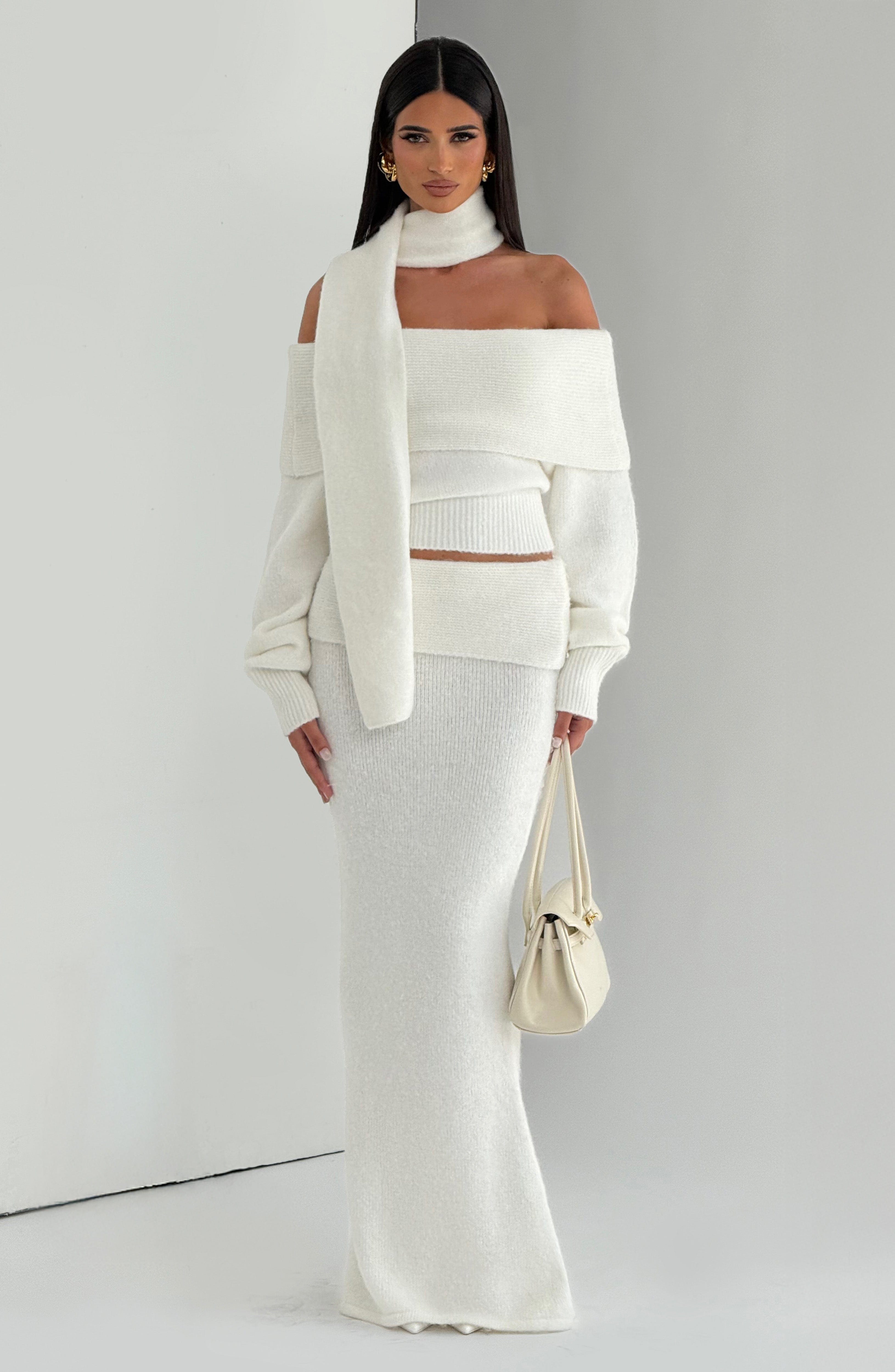 Andie Maxi Skirt - Ivory