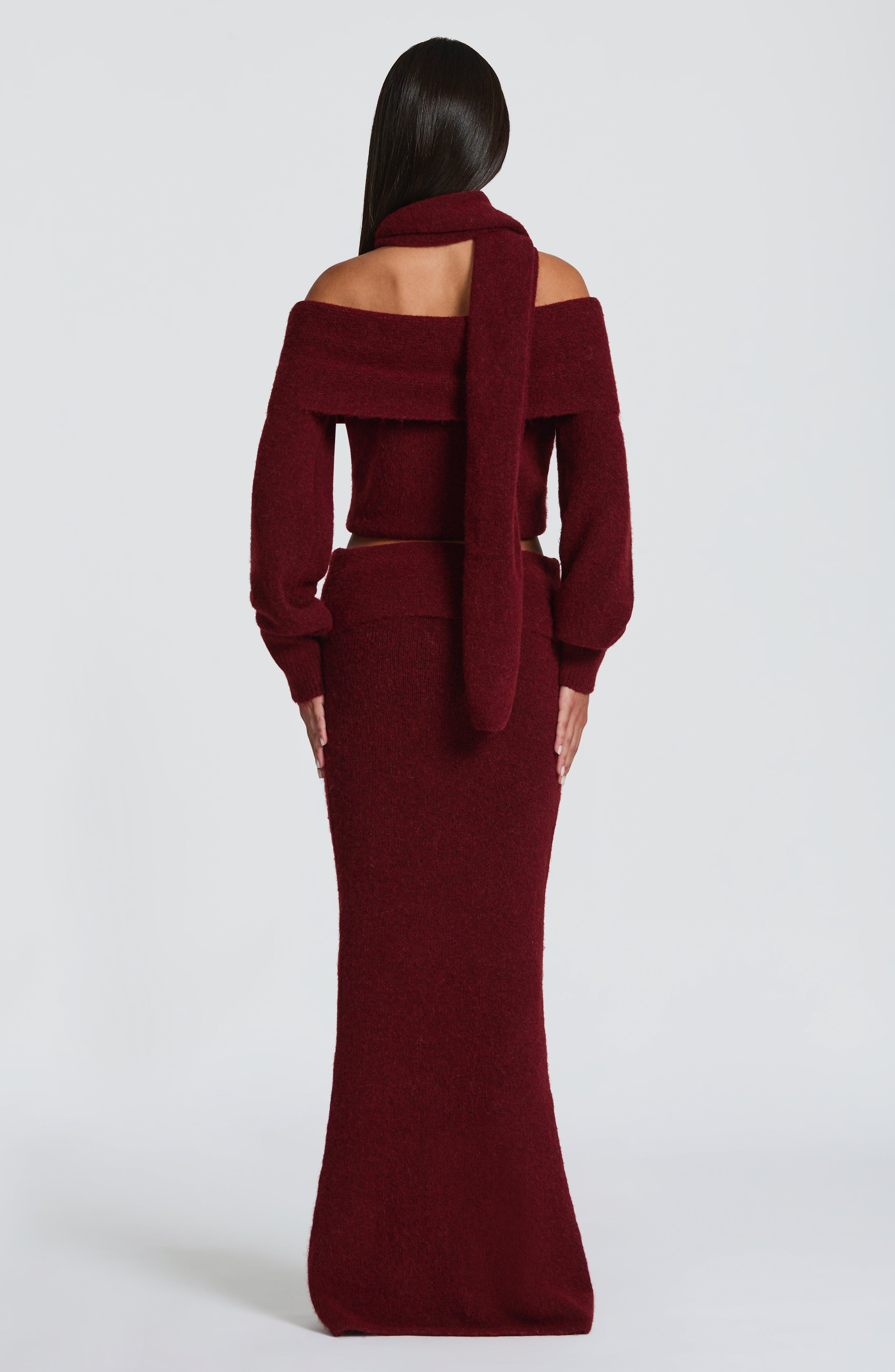 Andie Top - Burgundy