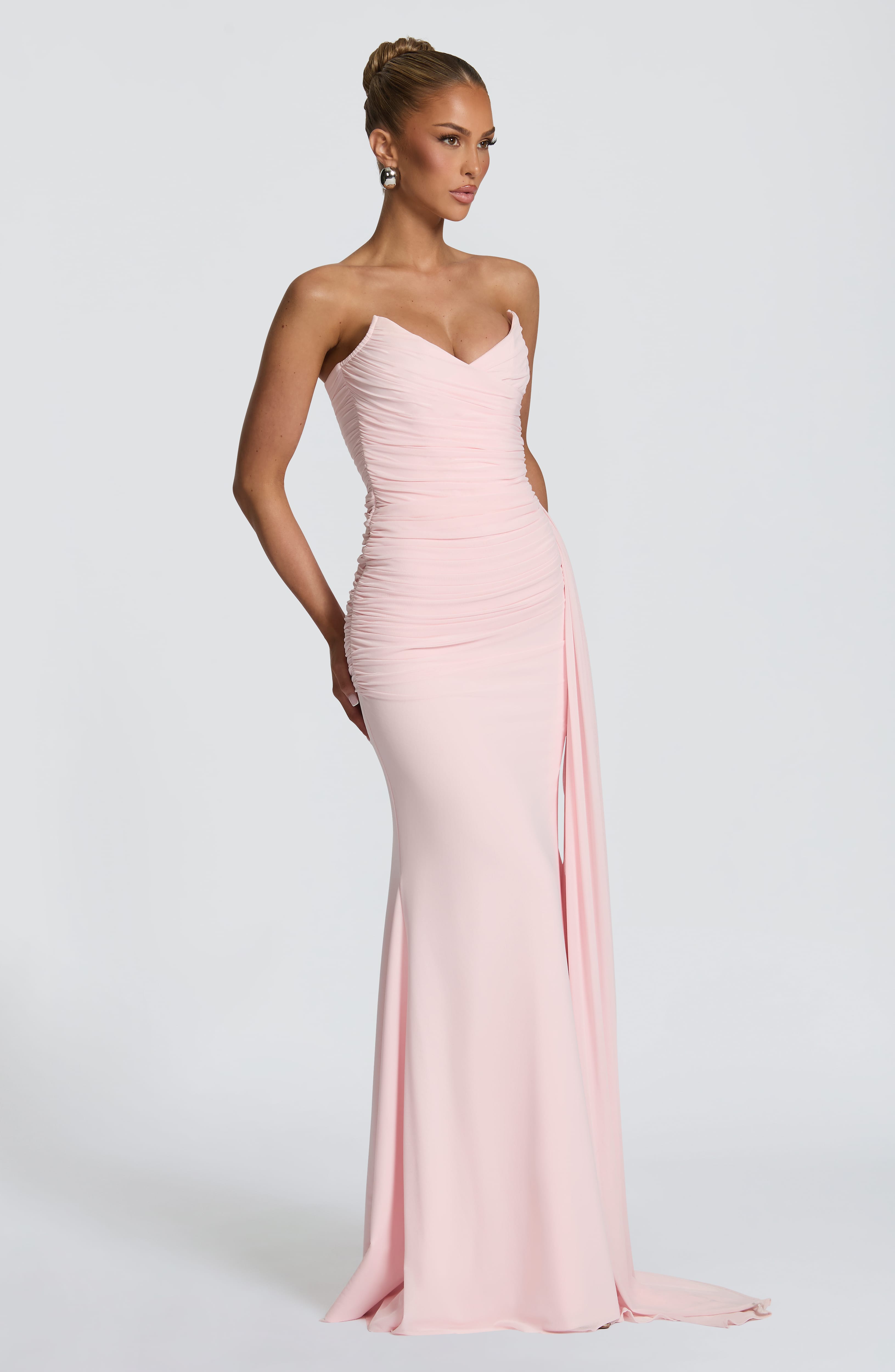 Ashika Maxi Dress - Blush