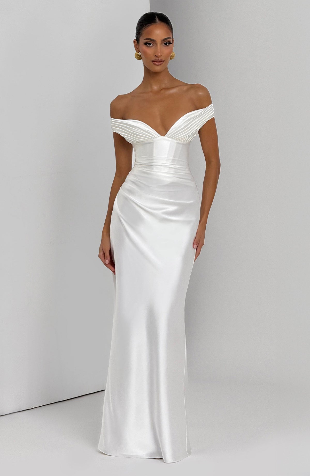Aurelia Maxi Dress - Ivory