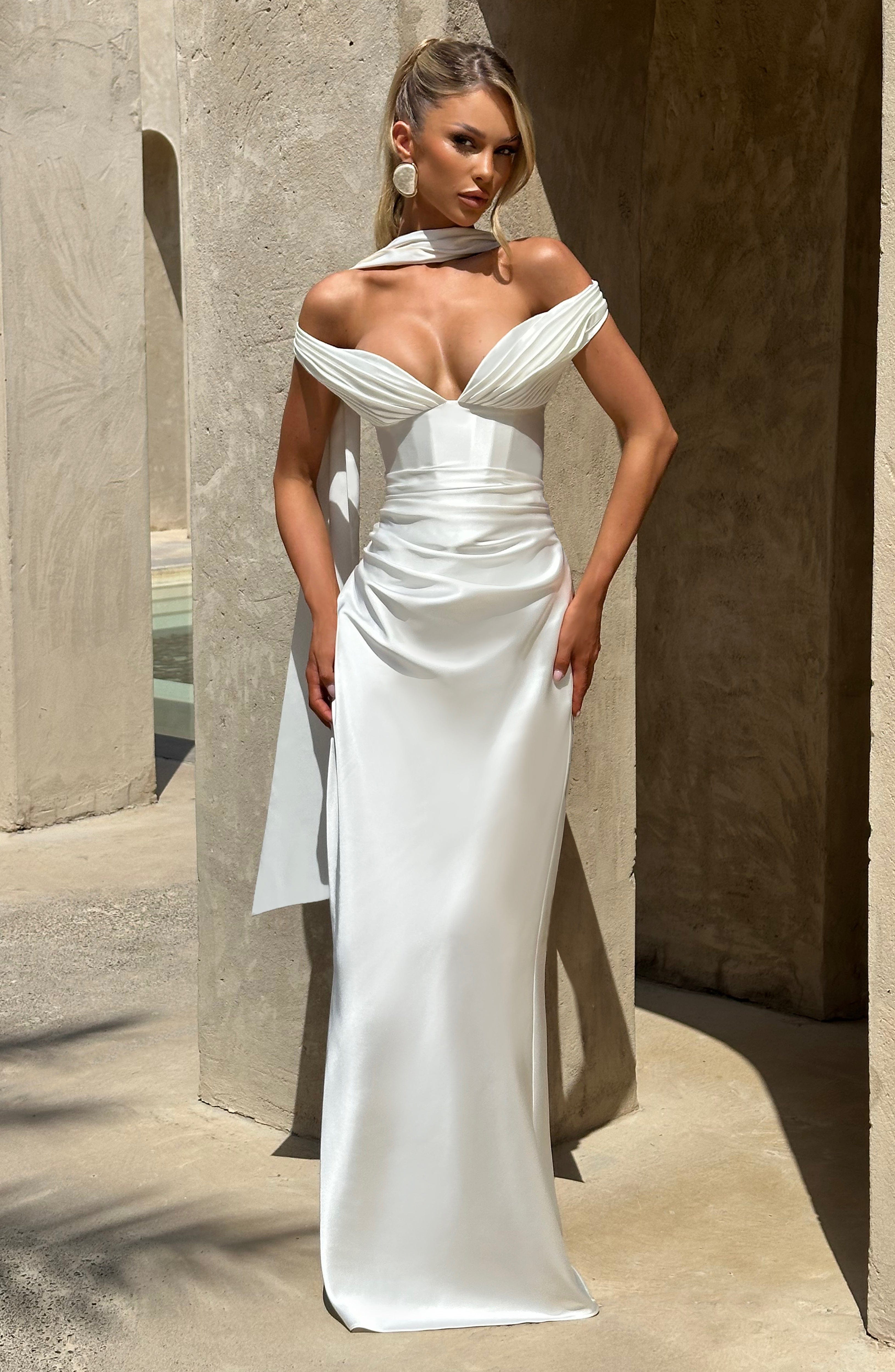 Aurelia Maxi Dress - Ivory