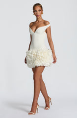 Aveta Mini Dress - Ivory