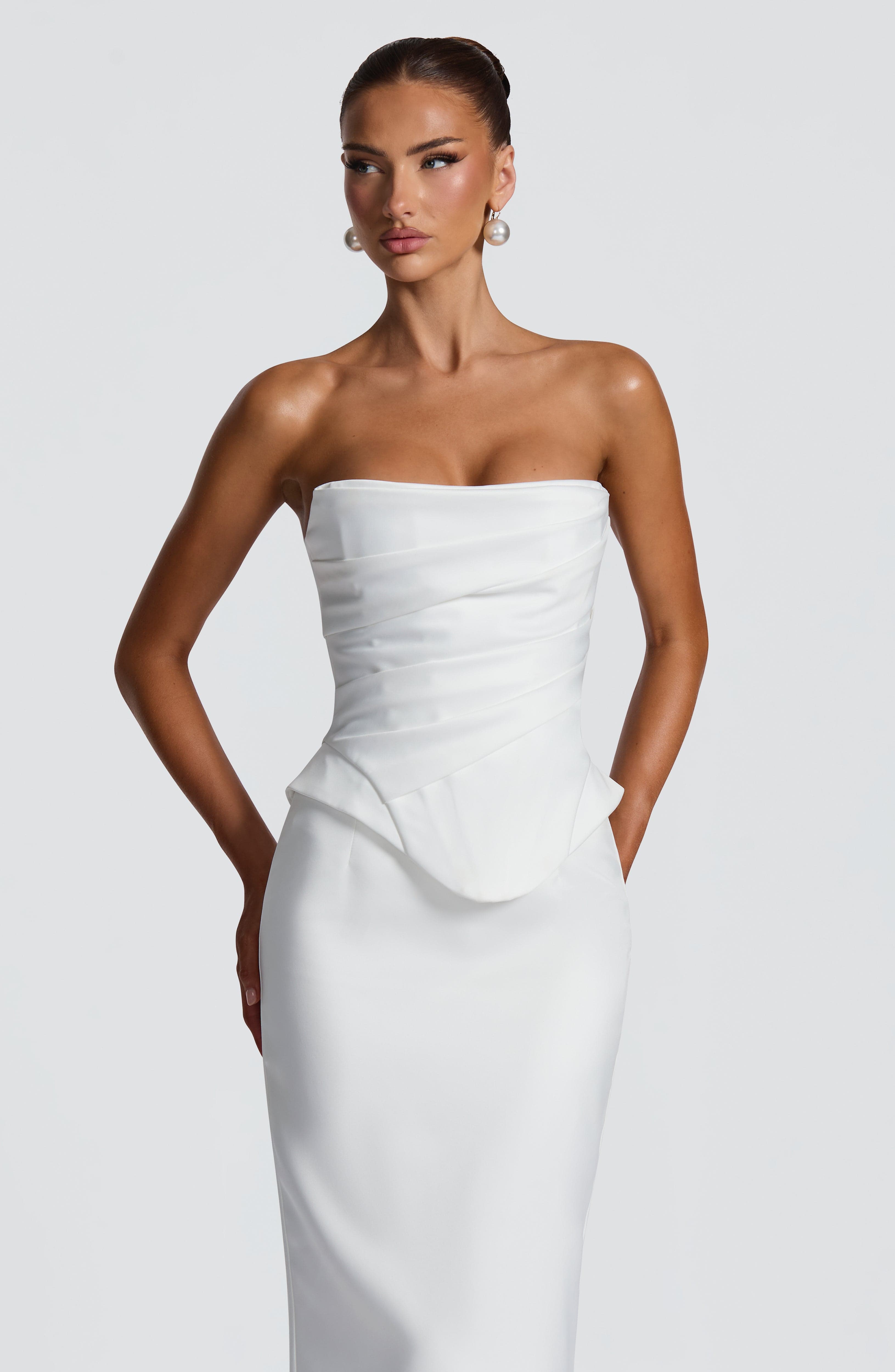 Azolla Corset - Ivory
