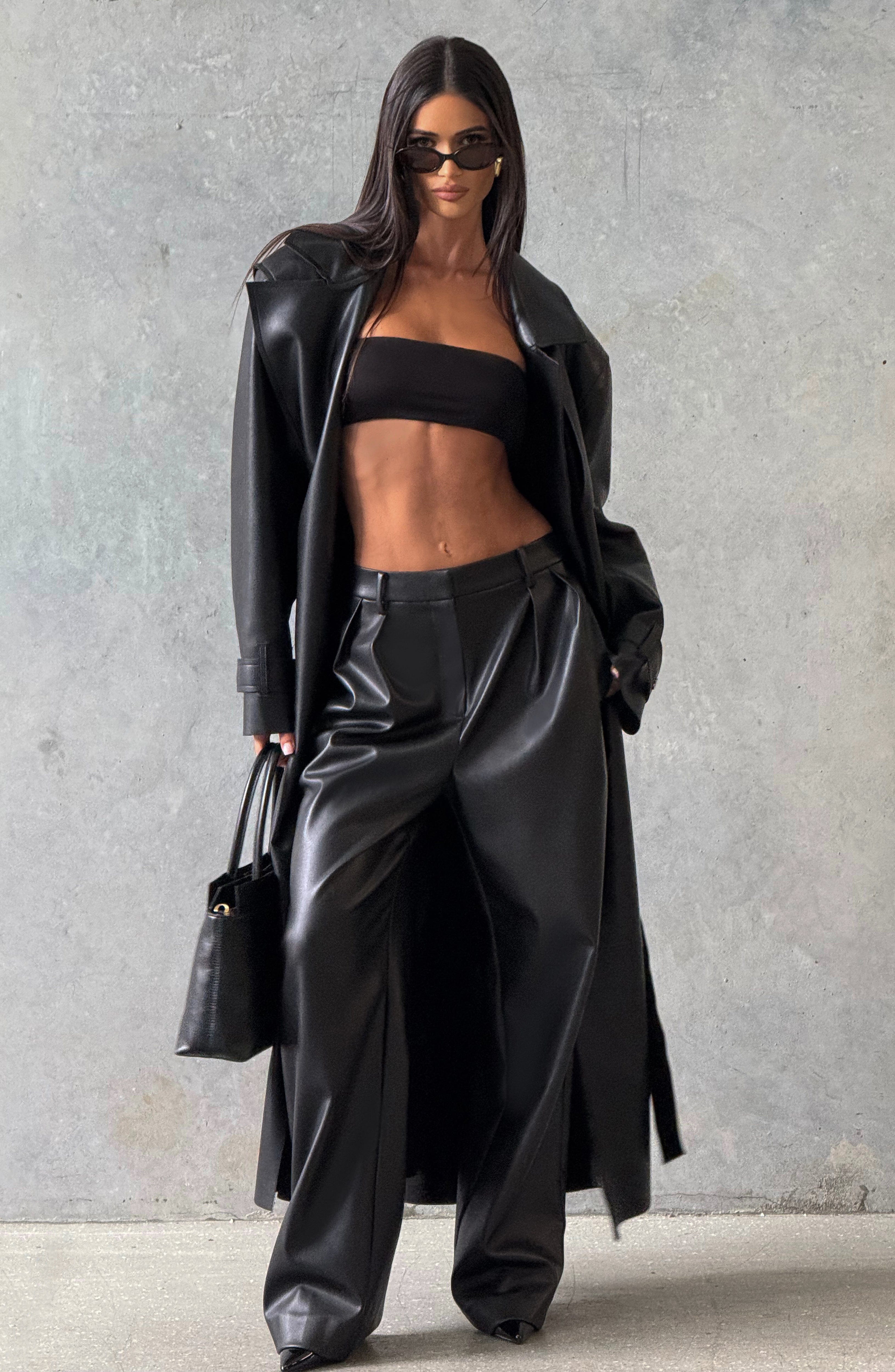 Bridget Trench Coat - Black