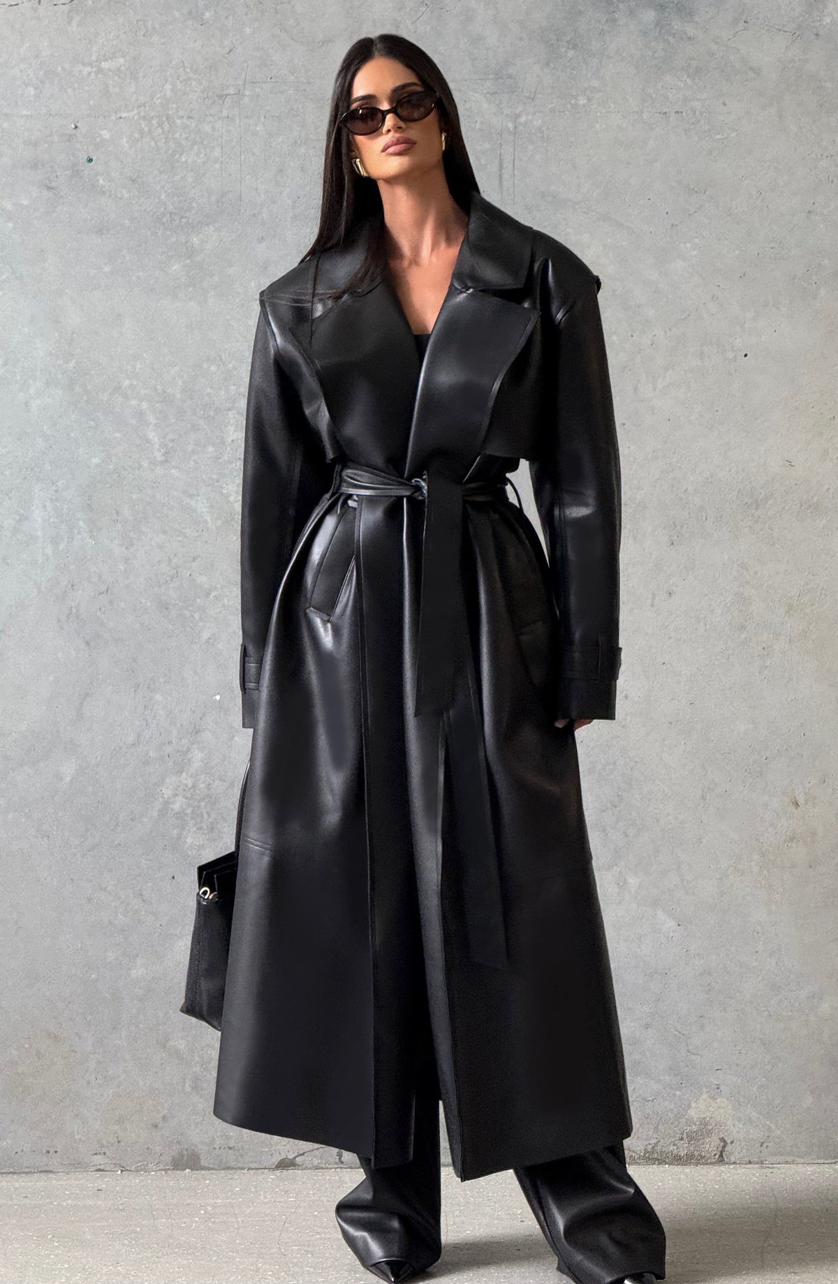 Bridget Trench Coat - Black