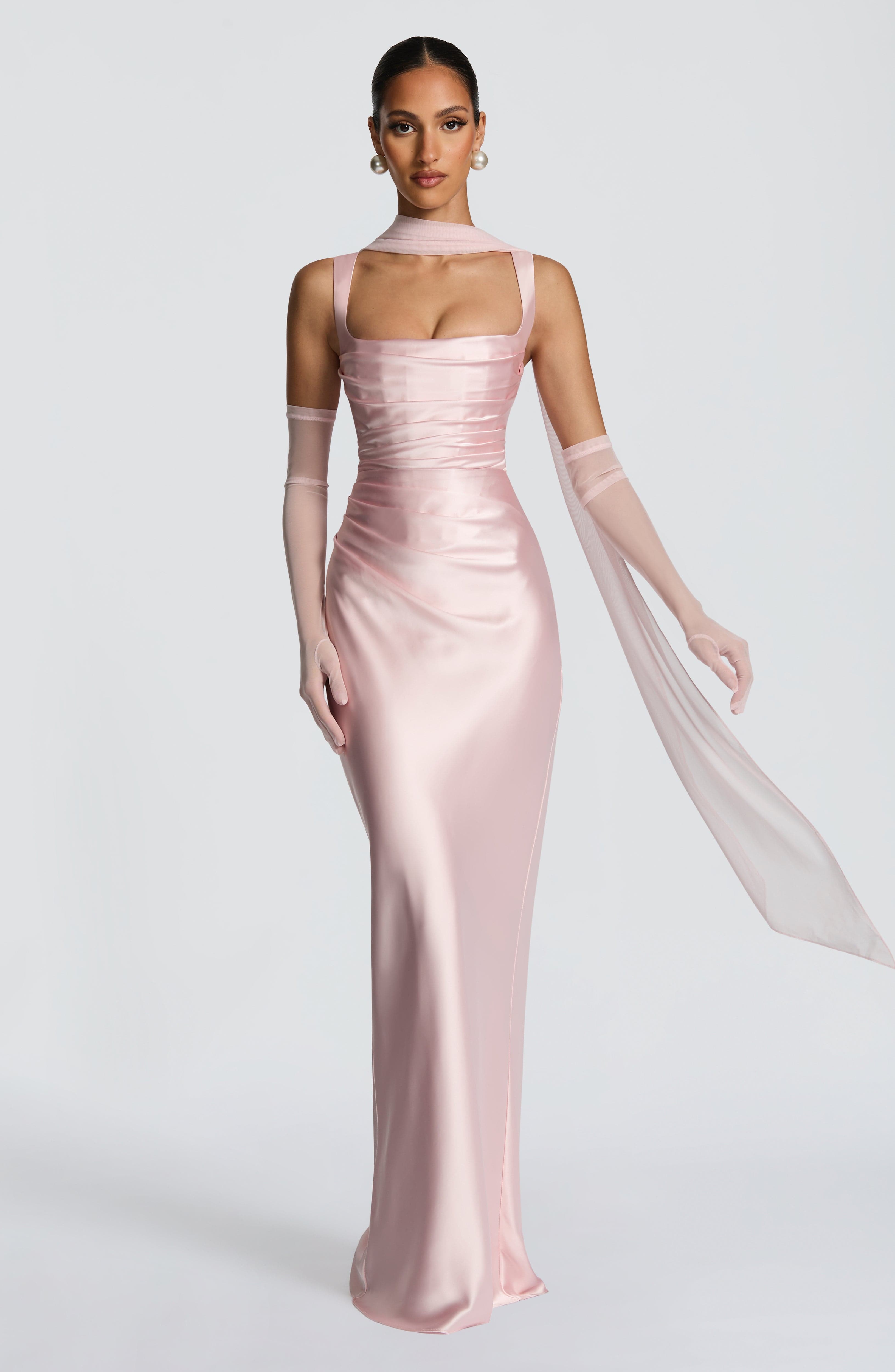 Calanthe Maxi Dress - Blush
