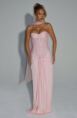 Carina Maxi Dress - Blush