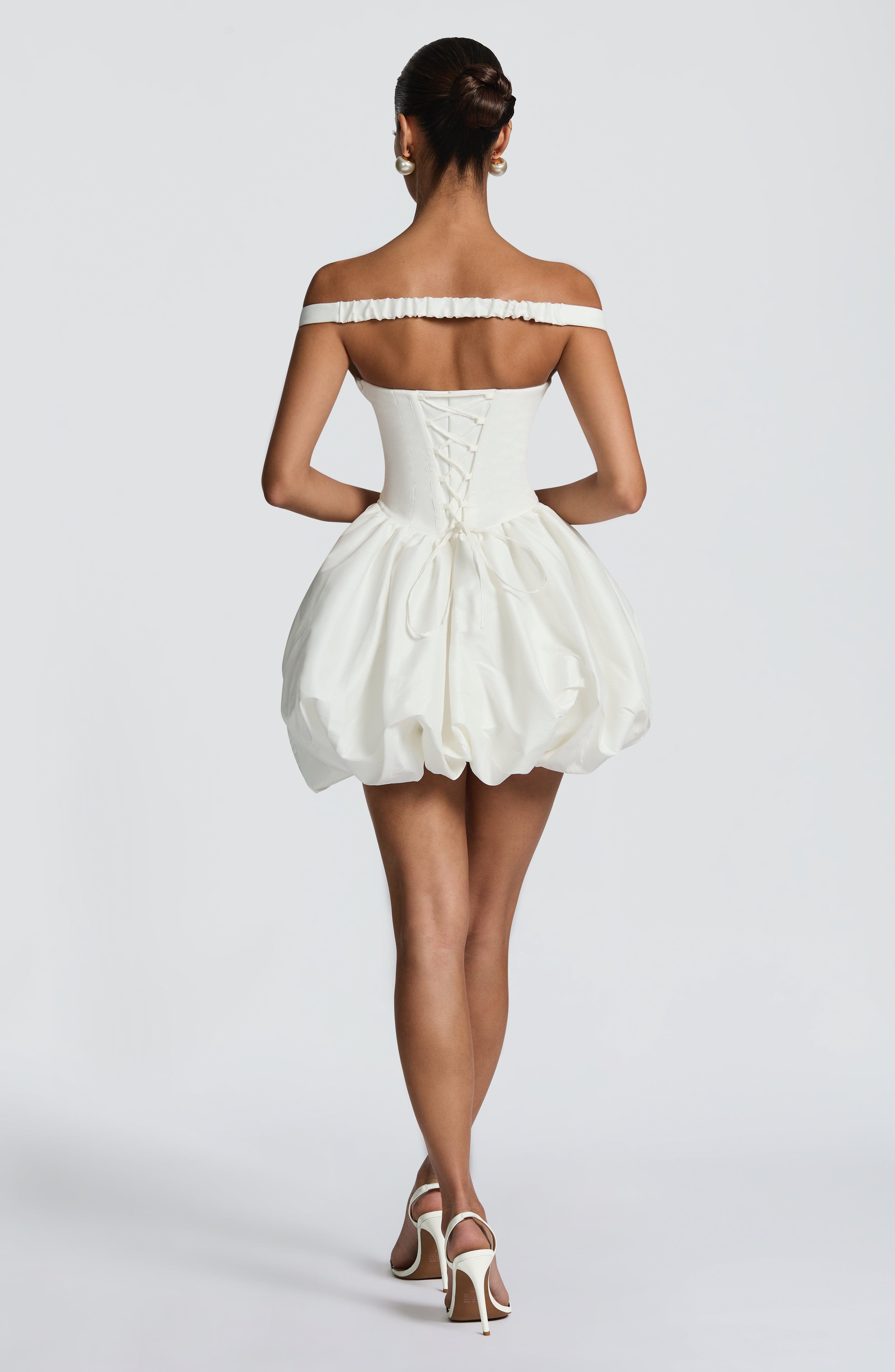 Eileen Mini Dress - Ivory