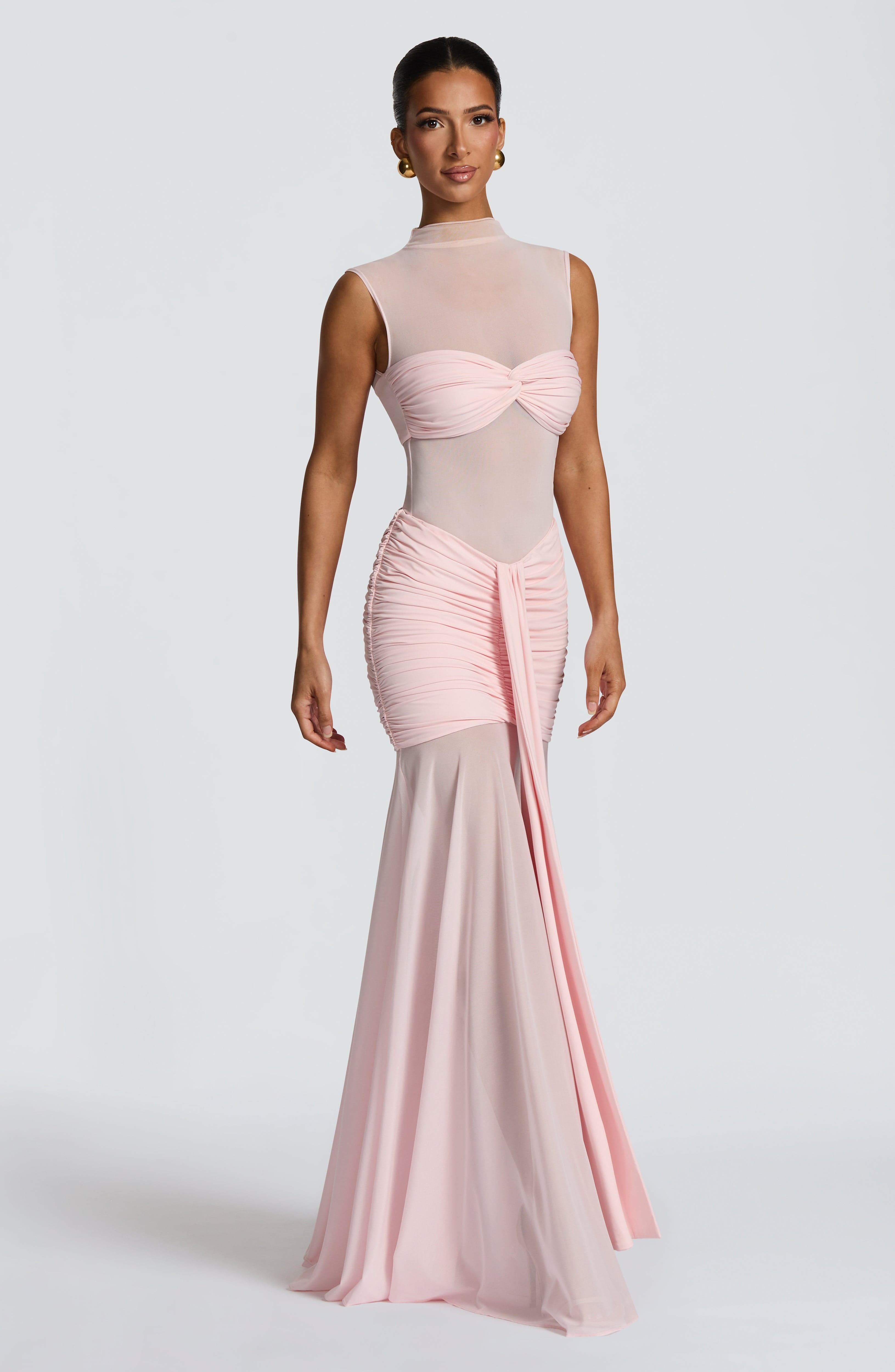 Fae Maxi Skirt - Blush