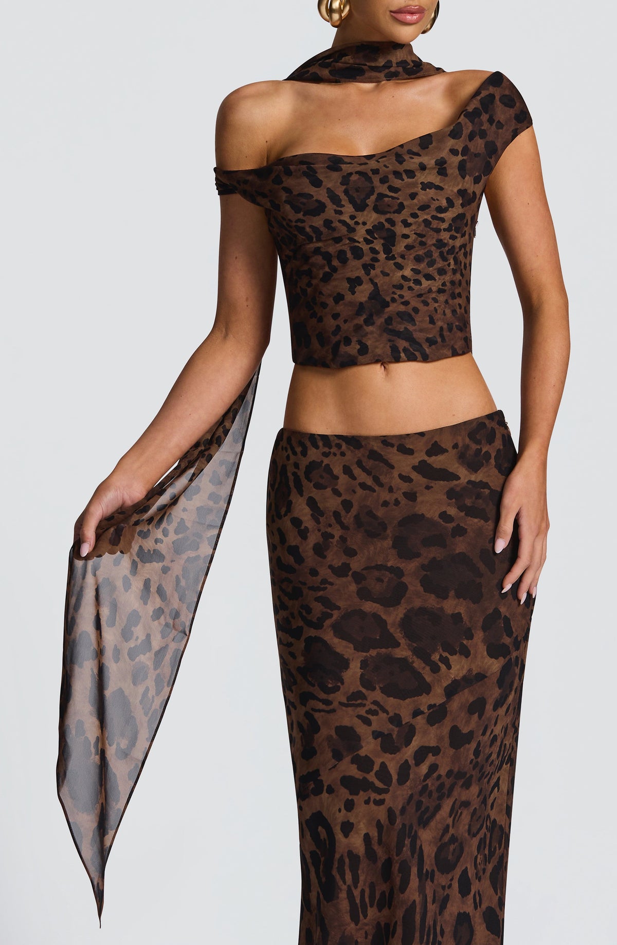 Freda Scarf - Leopard Print
