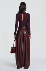Glenda Pants - Plum