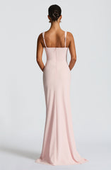 Katana Maxi Dress - Blush