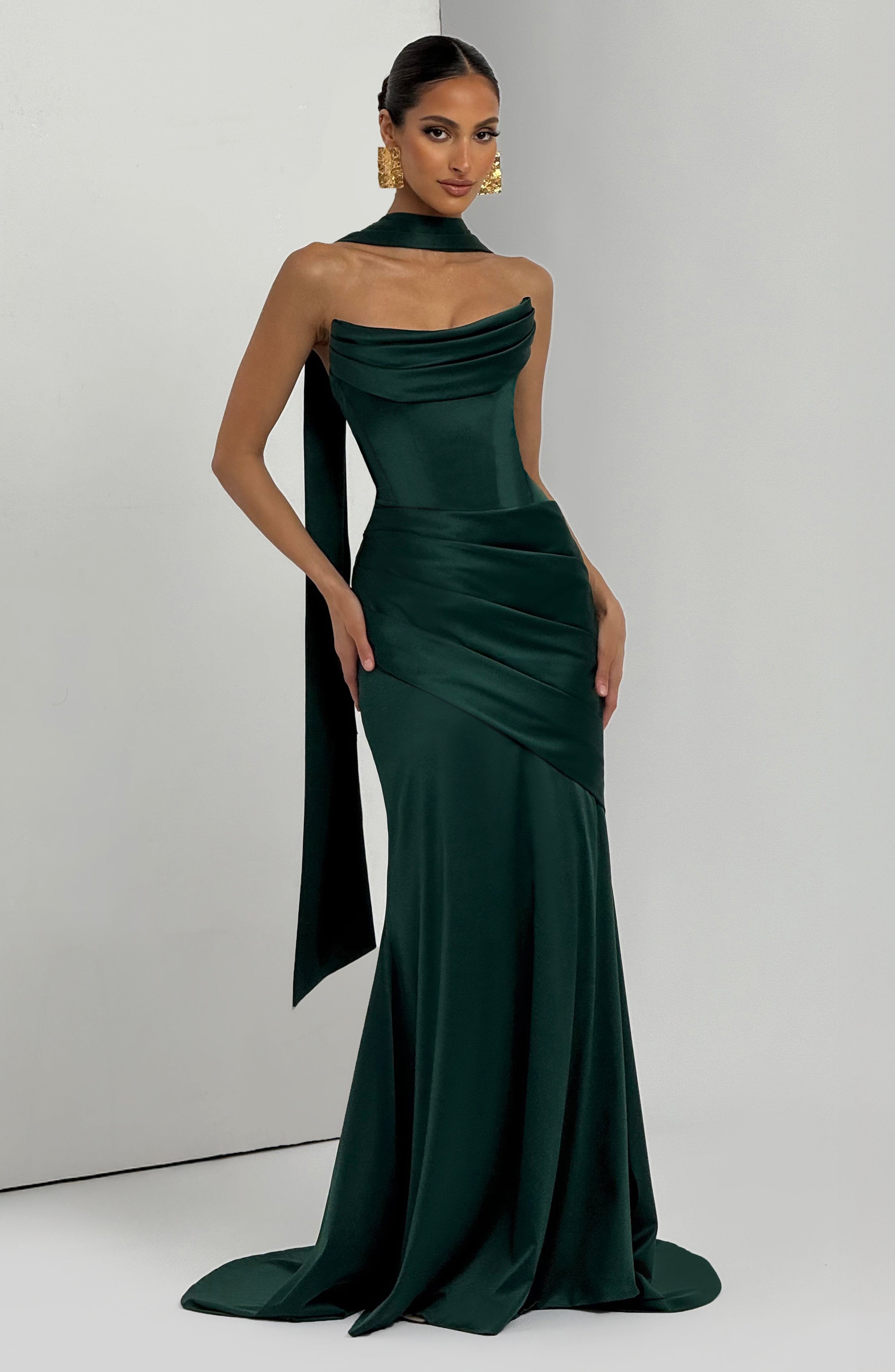 Kensington Maxi Dress - Emerald