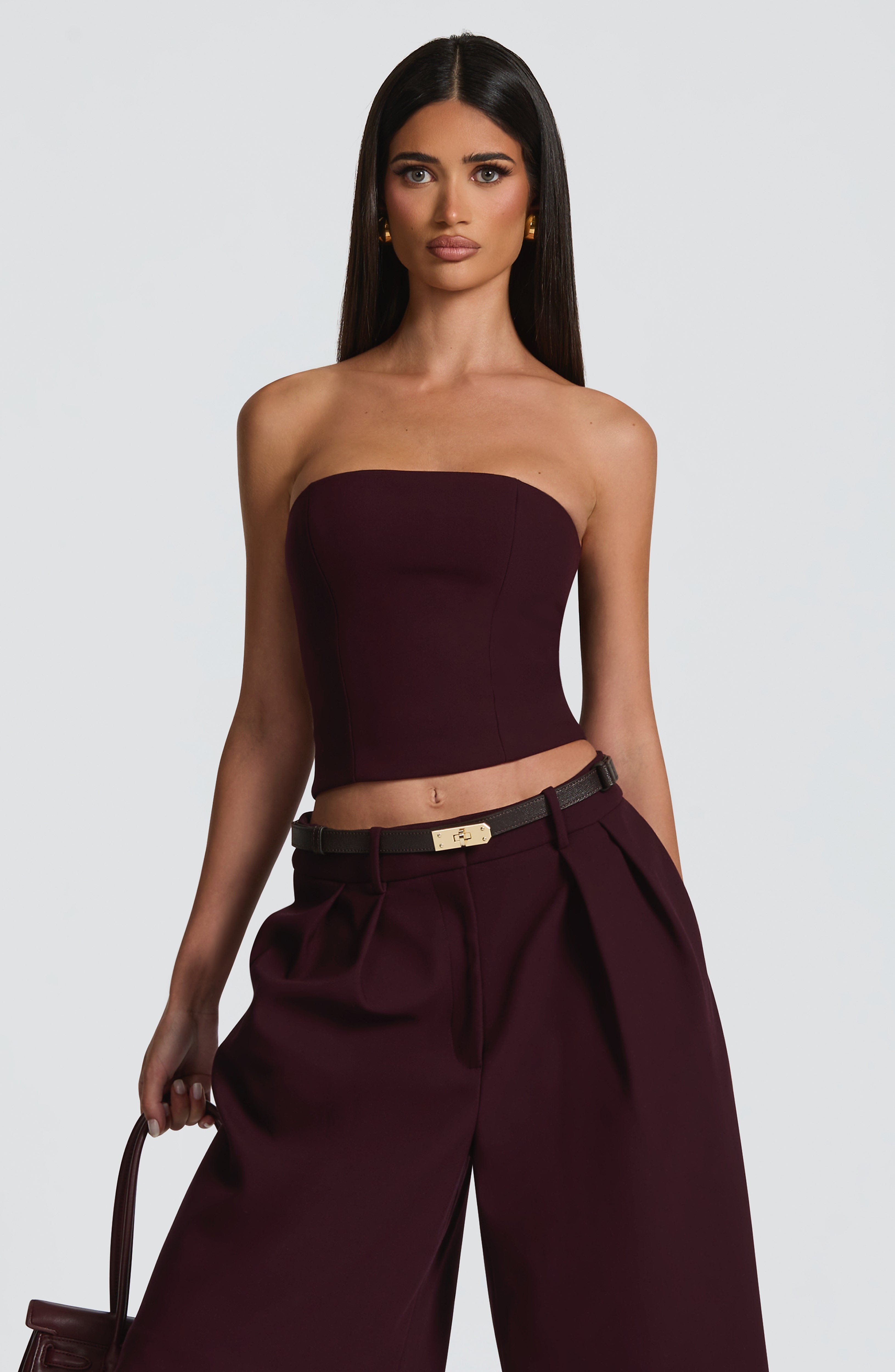 Kerry Top - Plum