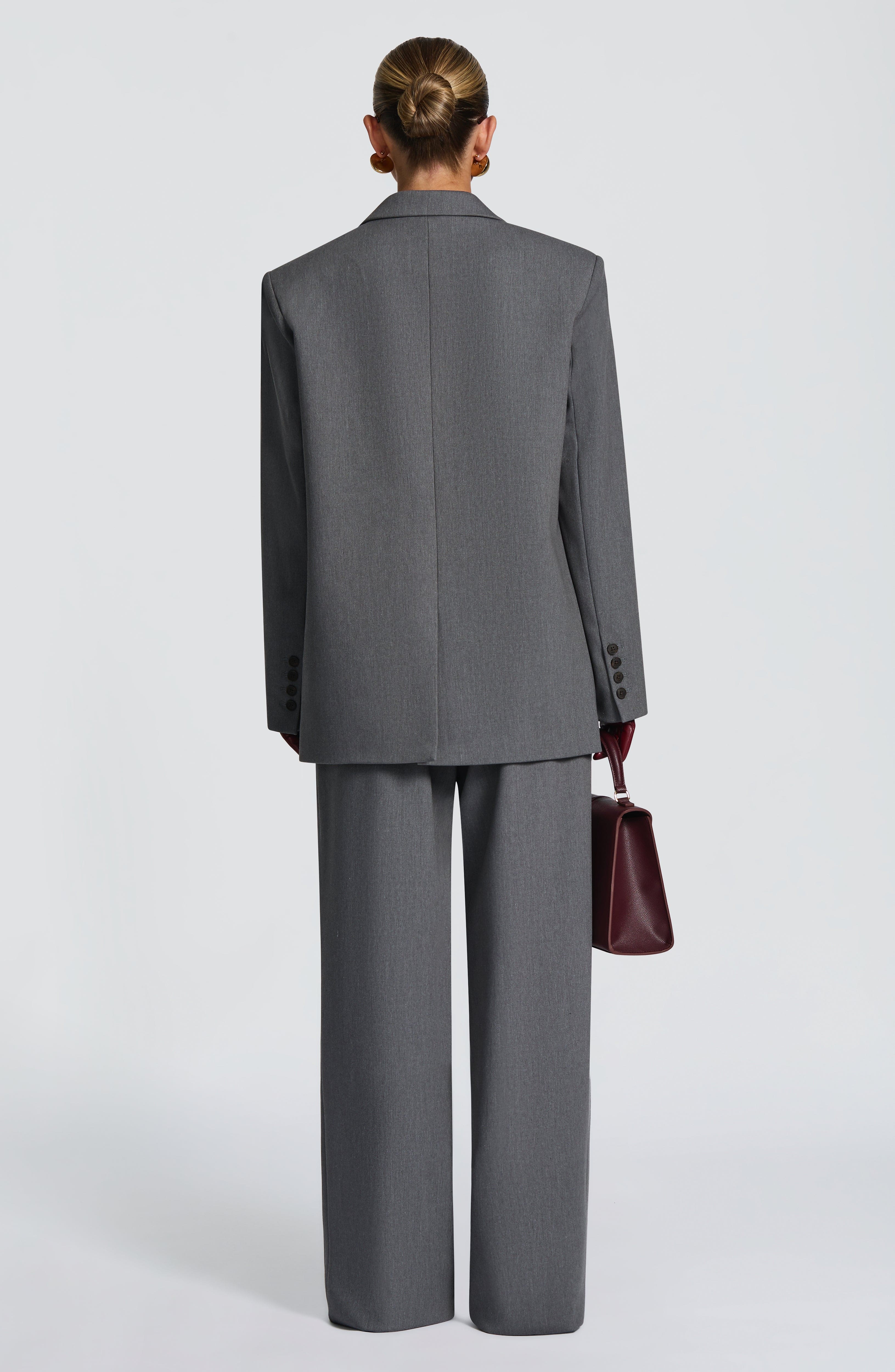Kirsty Pants - Grey Marl