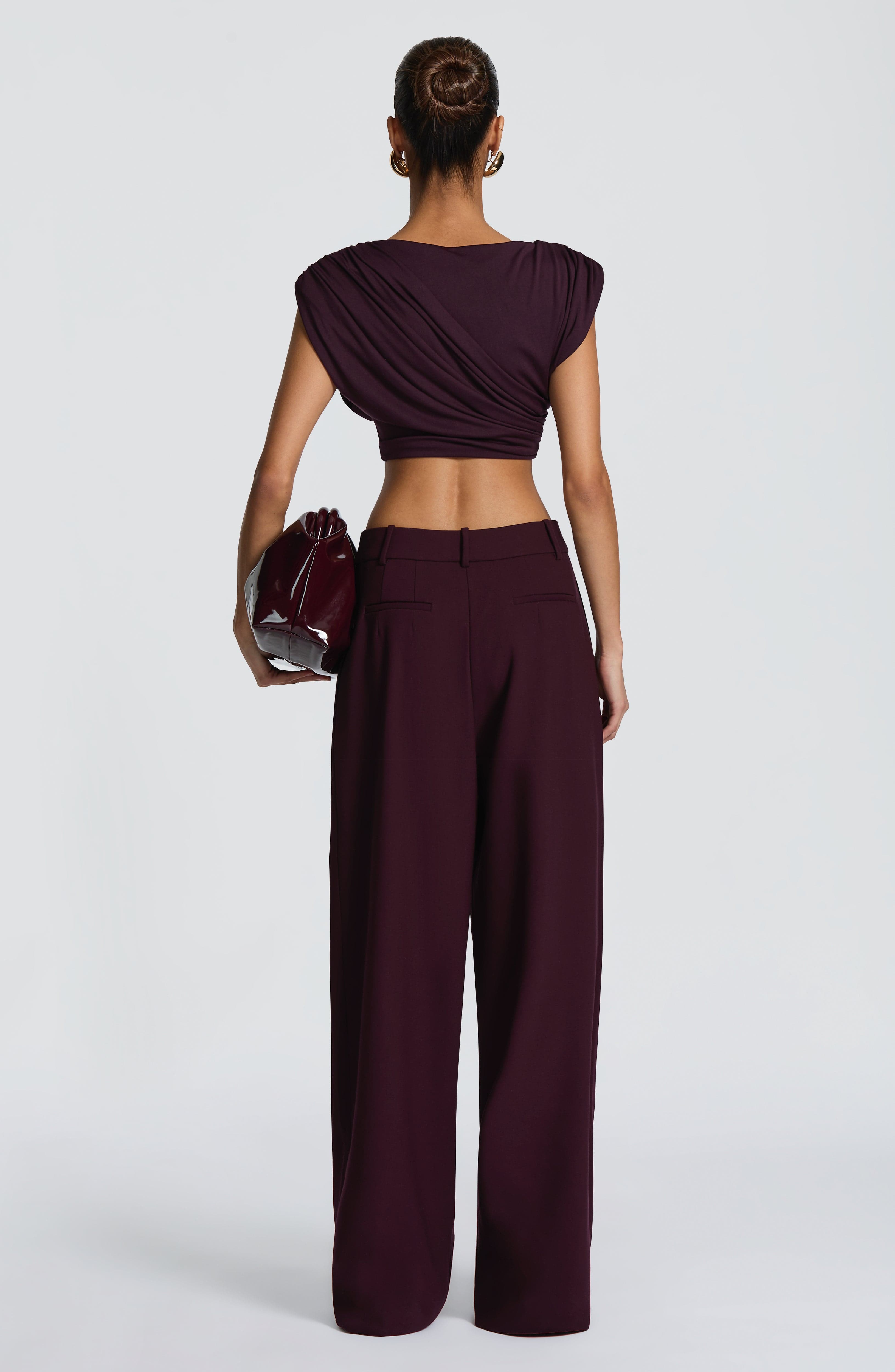 Kirsty Pants - Plum