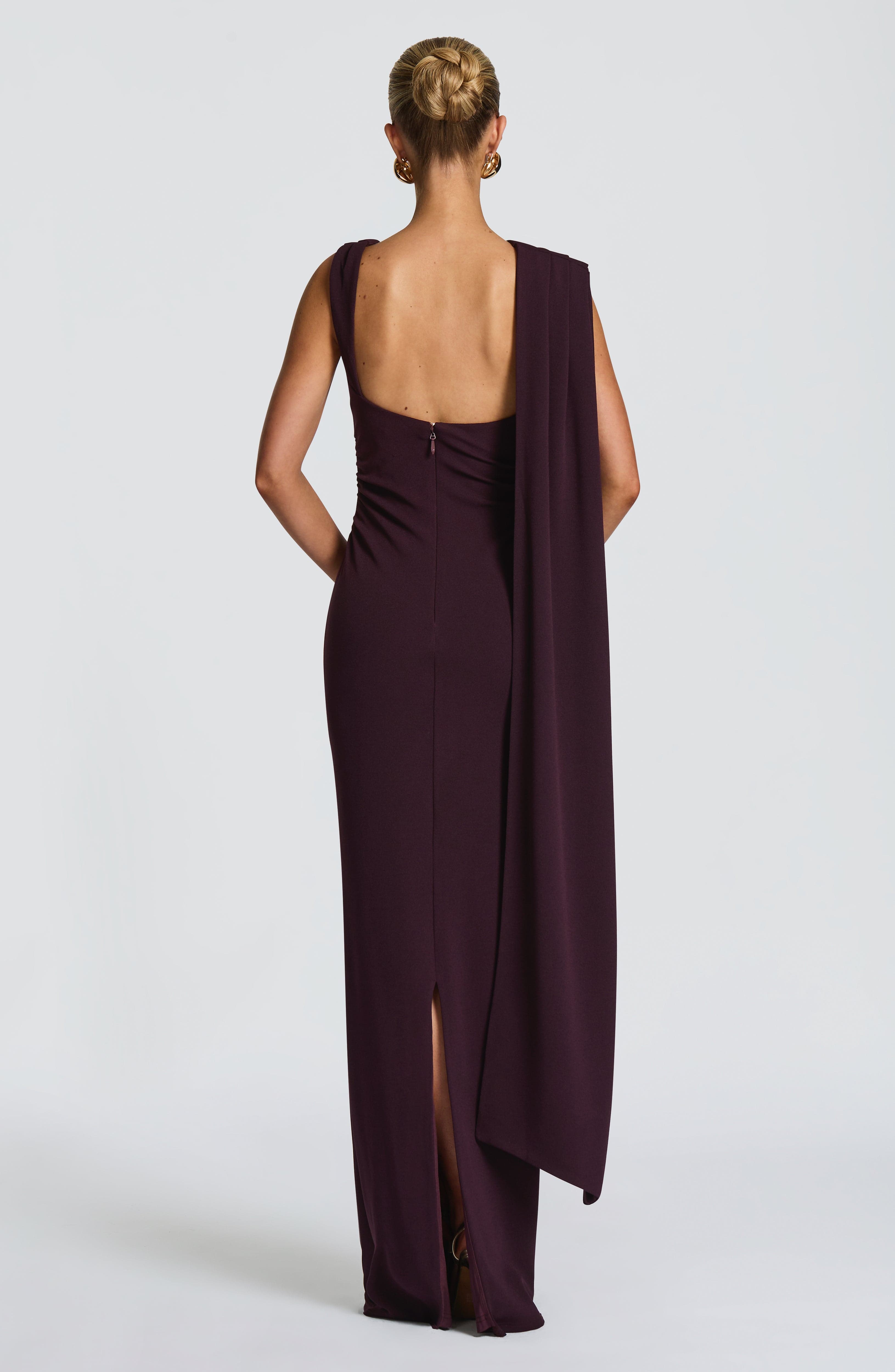 Kylie Maxi Dress - Plum