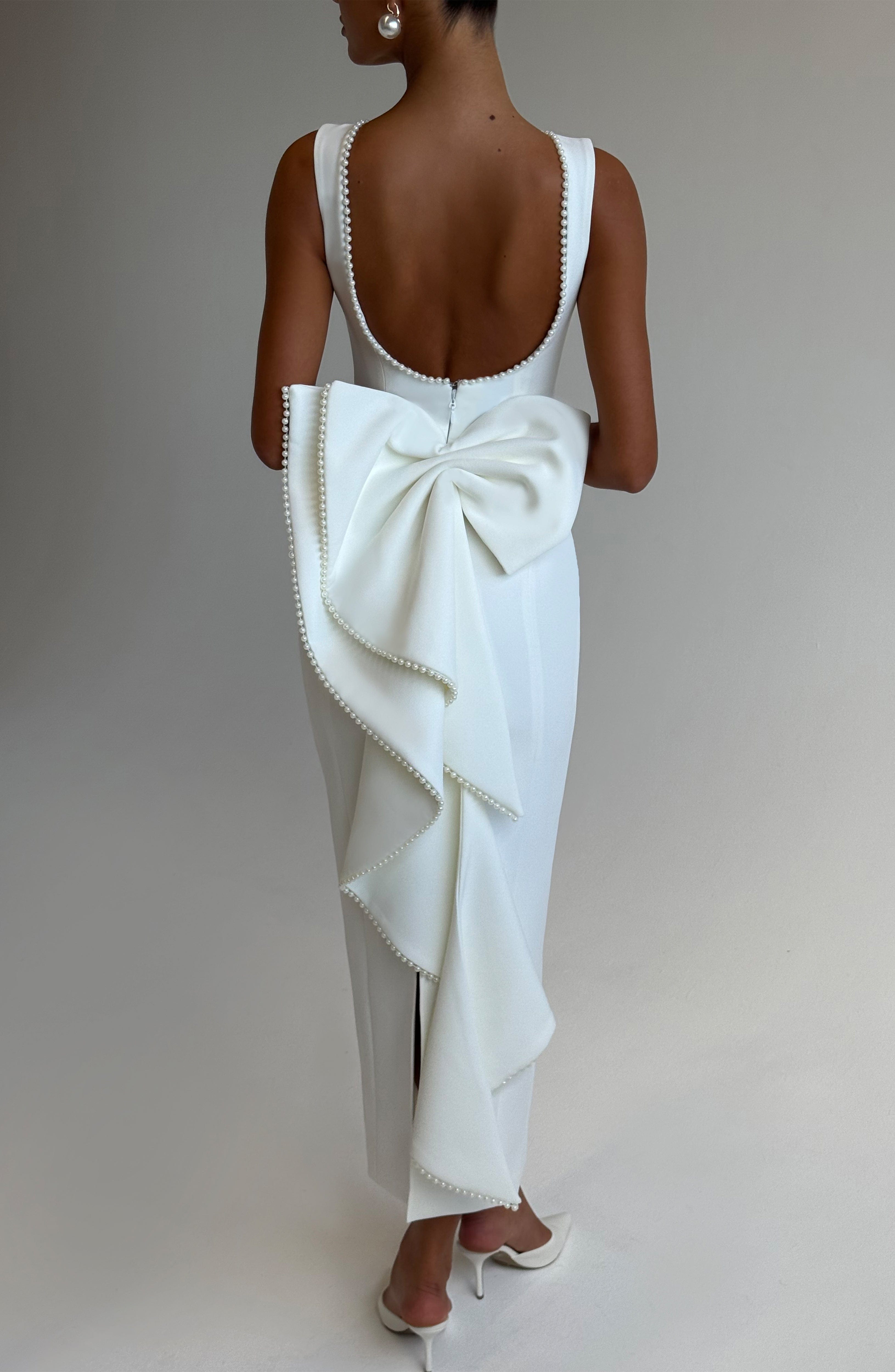 Lana Midaxi Dress - Ivory