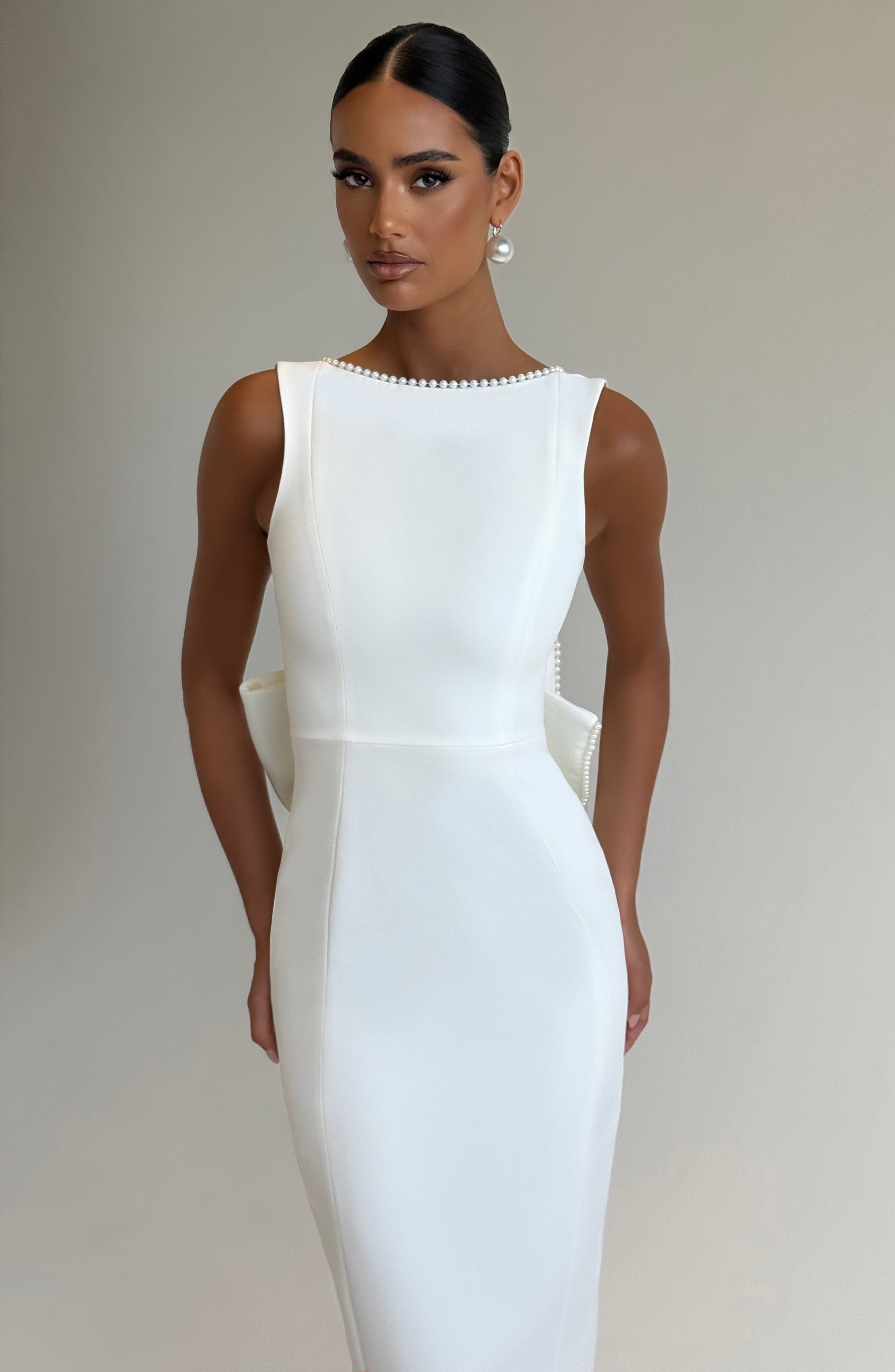 Lana Midaxi Dress - Ivory
