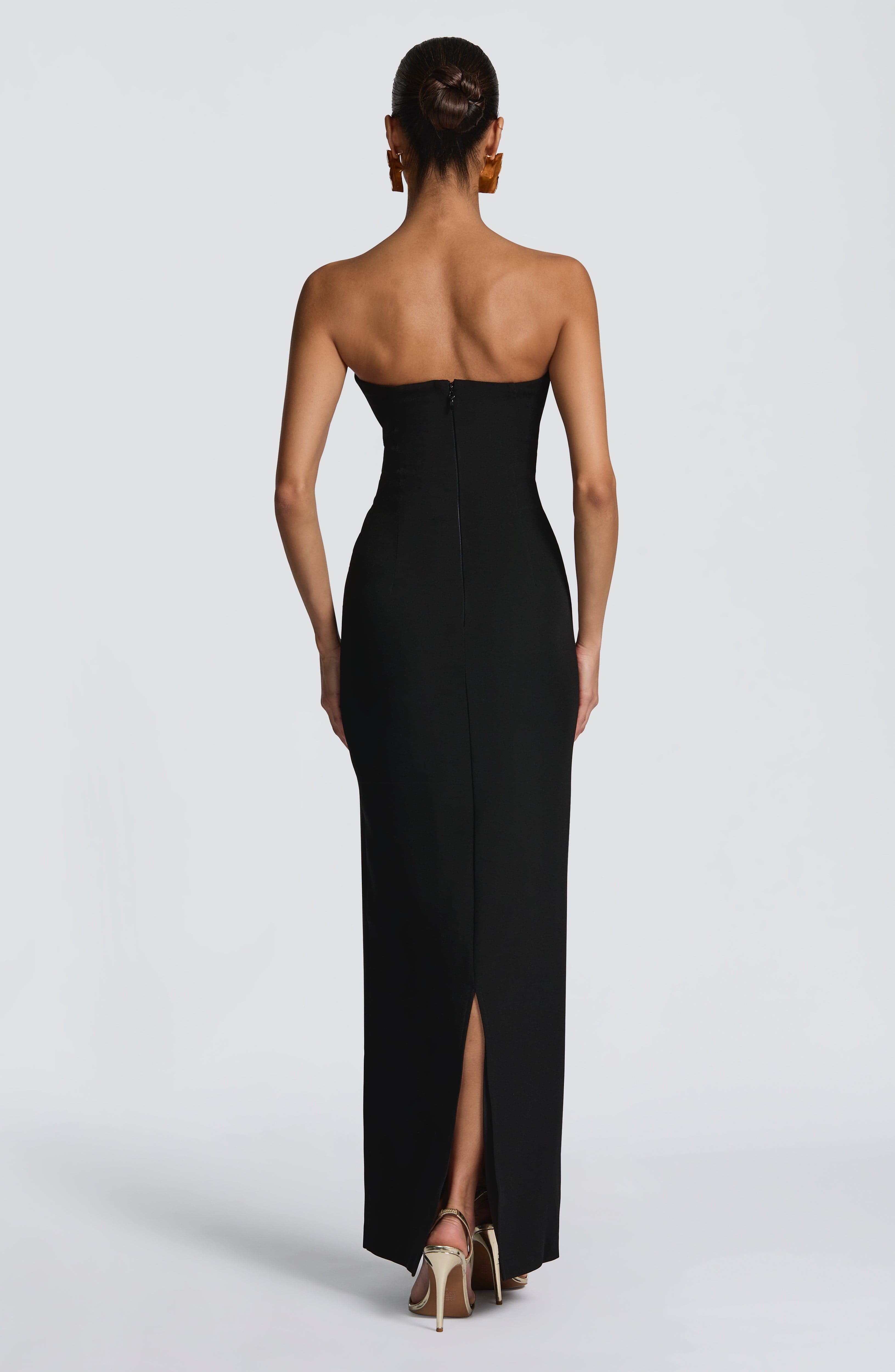 Lindsey Maxi Dress - Black
