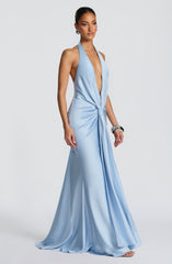 Linette Gown - Glacier Blue