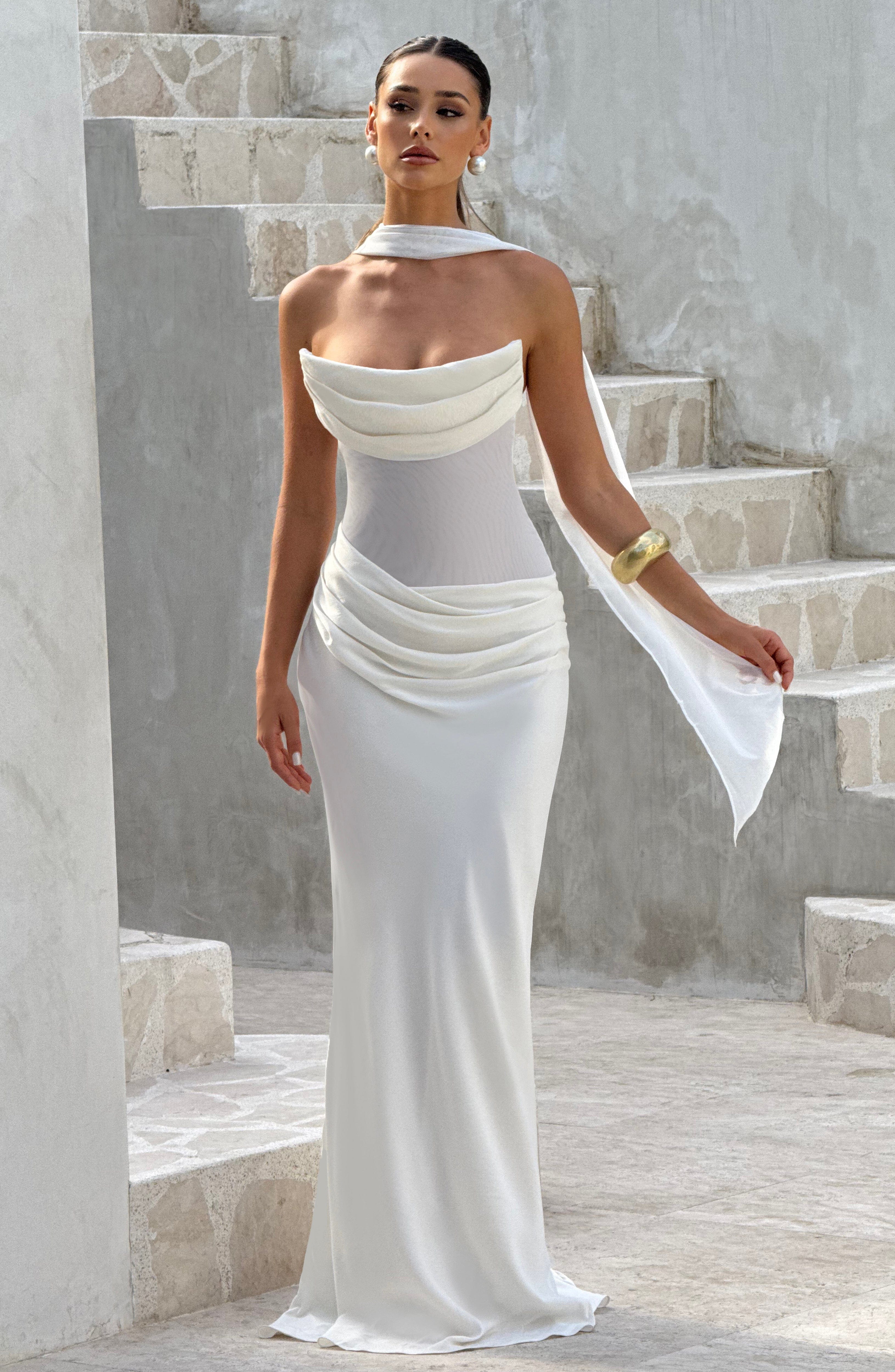 Liora Maxi Dress - Ivory