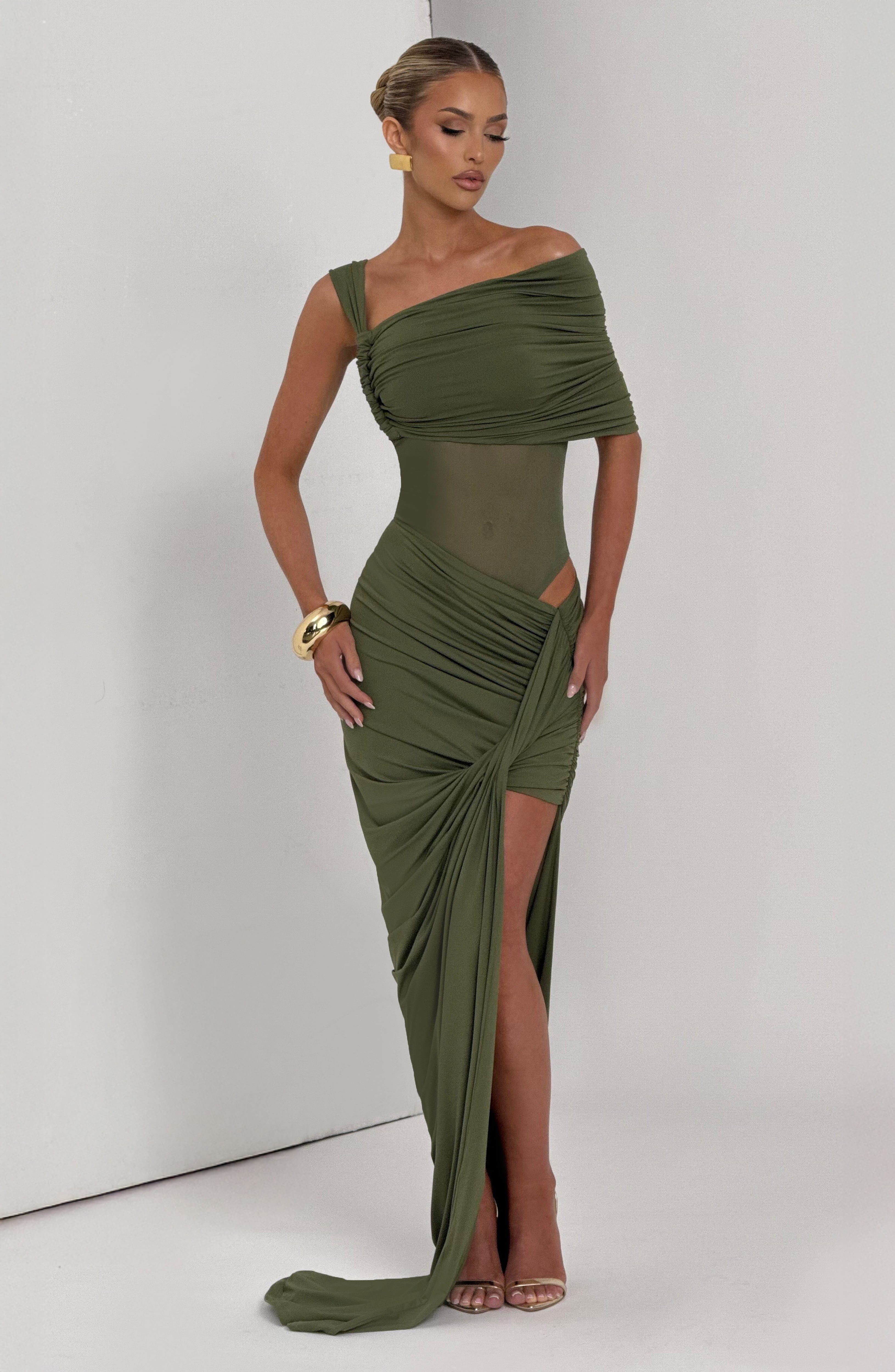 Lisette Bodysuit - Khaki