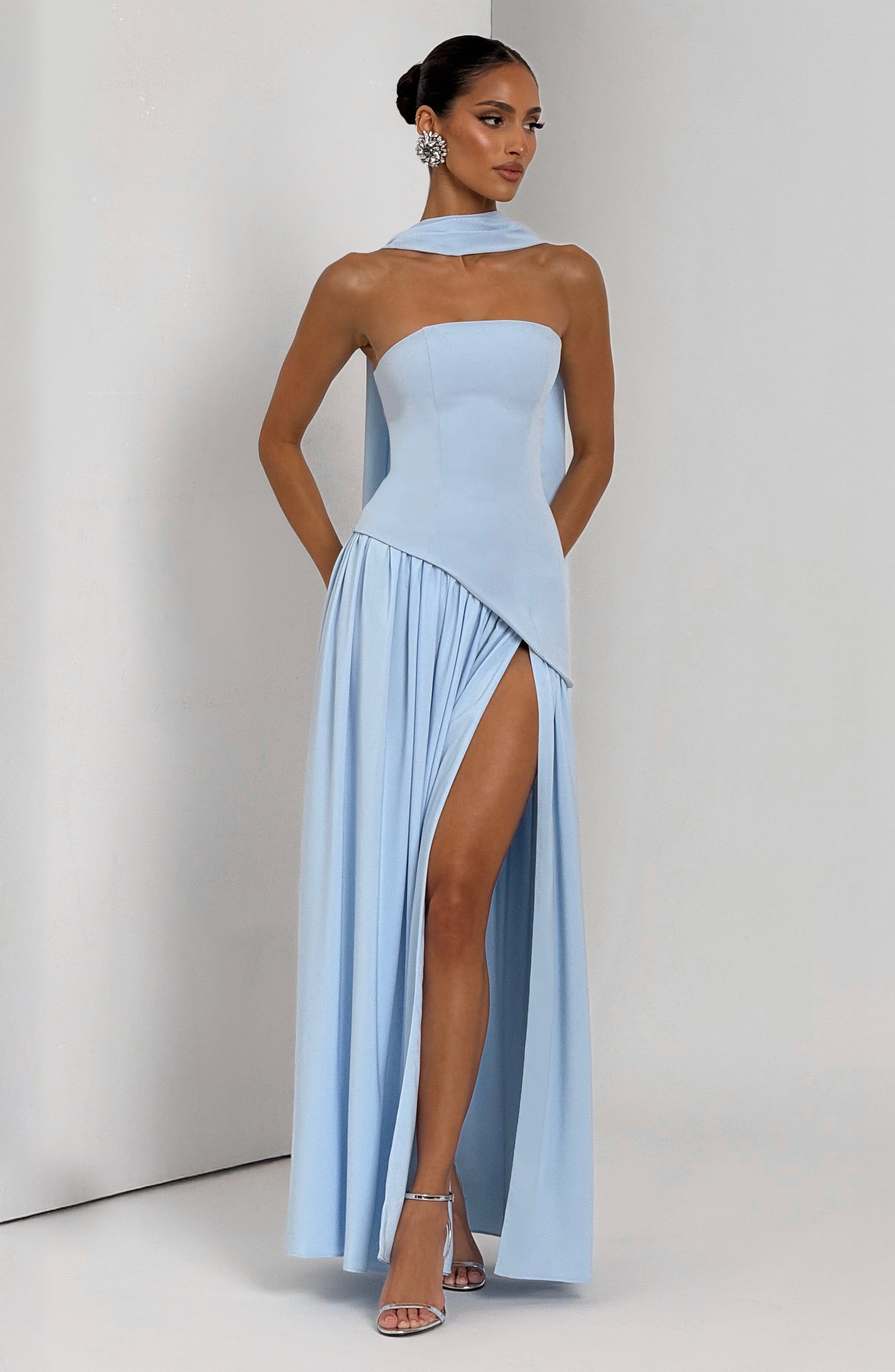 Maliyah Maxi Dress - Baby Blue