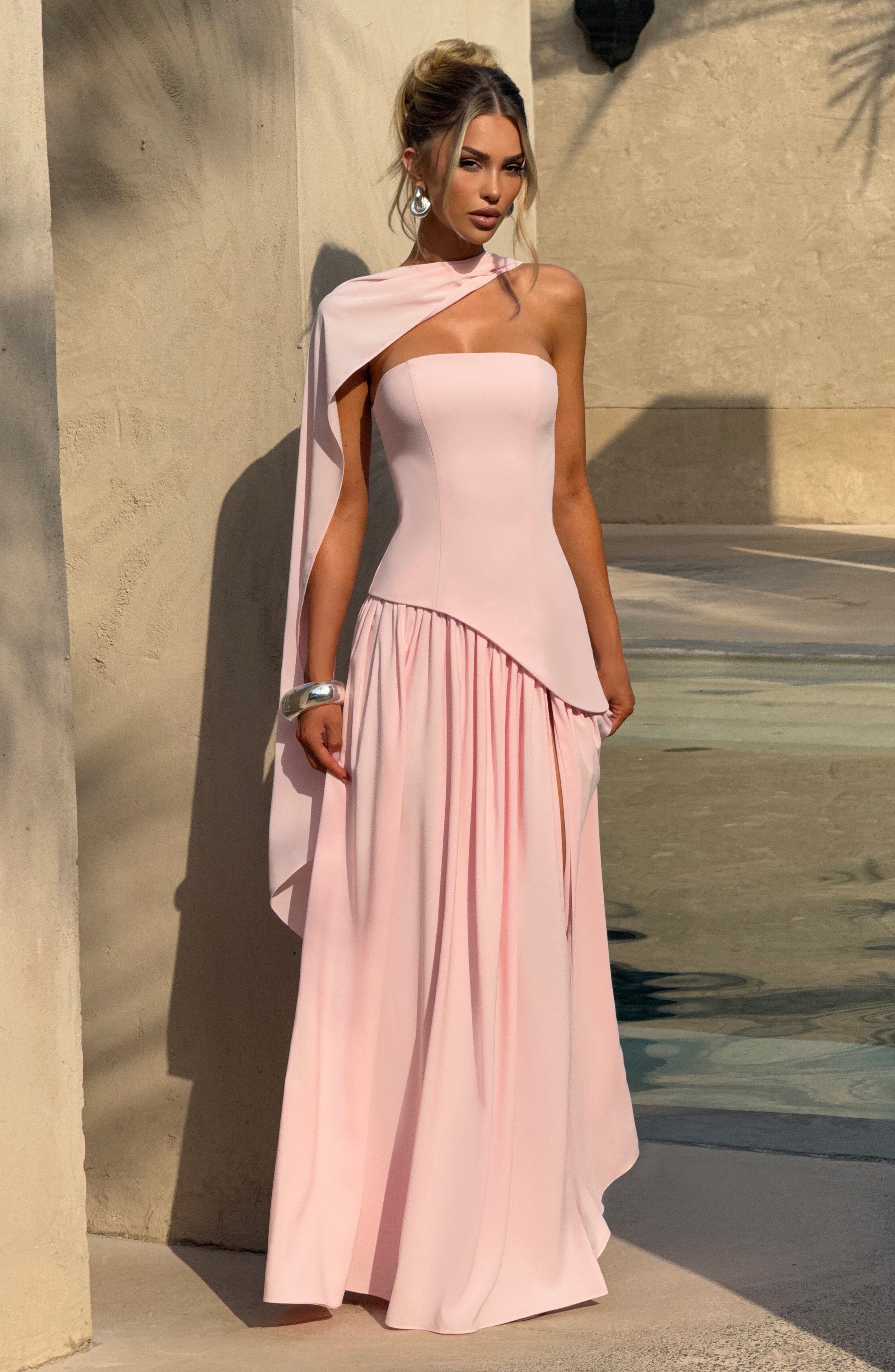 Maliyah Maxi Dress - Blush