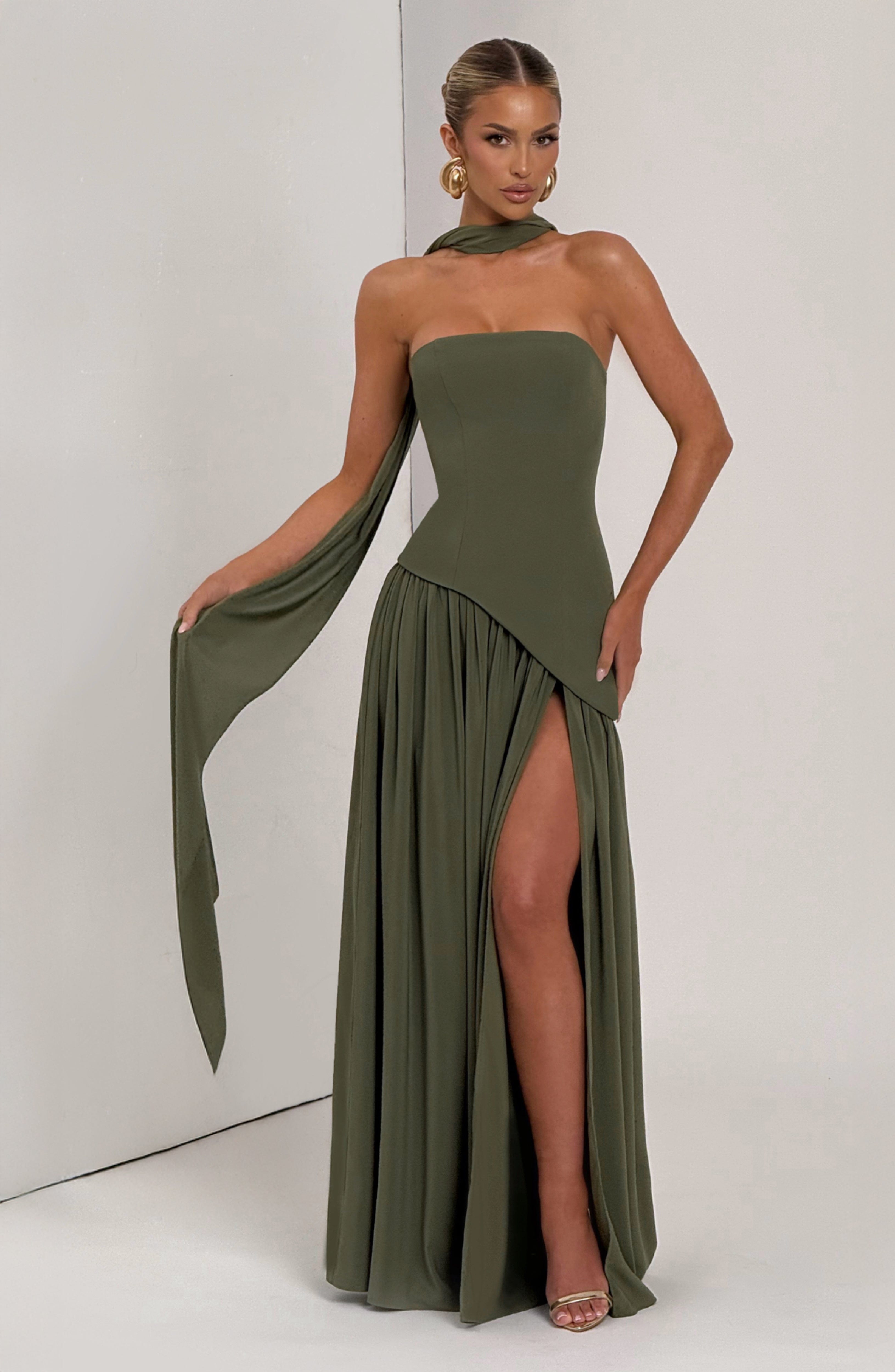 Maliyah Maxi Dress - Khaki