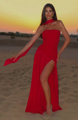 Maliyah Maxi Dress - Red