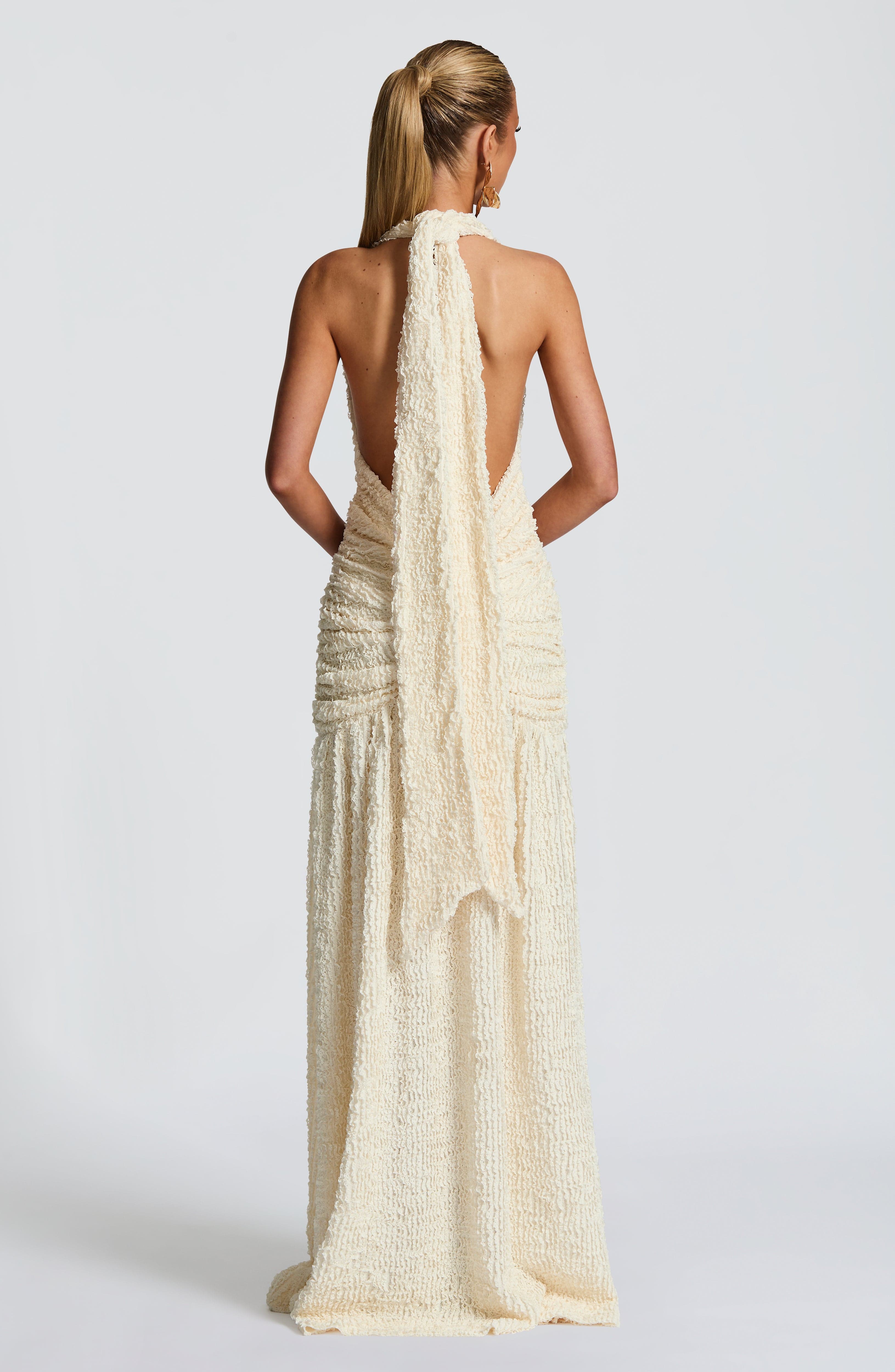Minerva Maxi Dress - Ivory