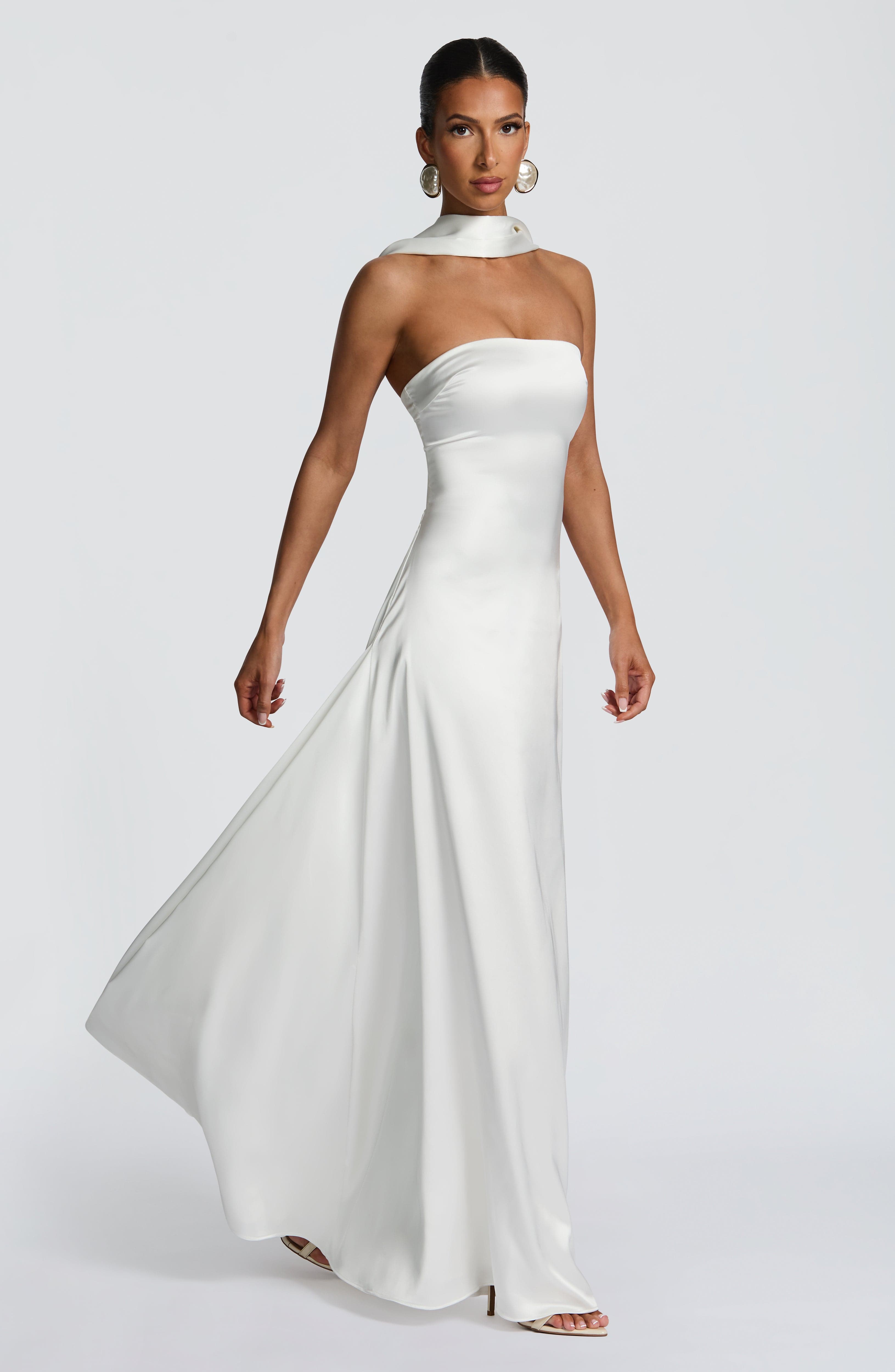 Morven Maxi Dress - Ivory