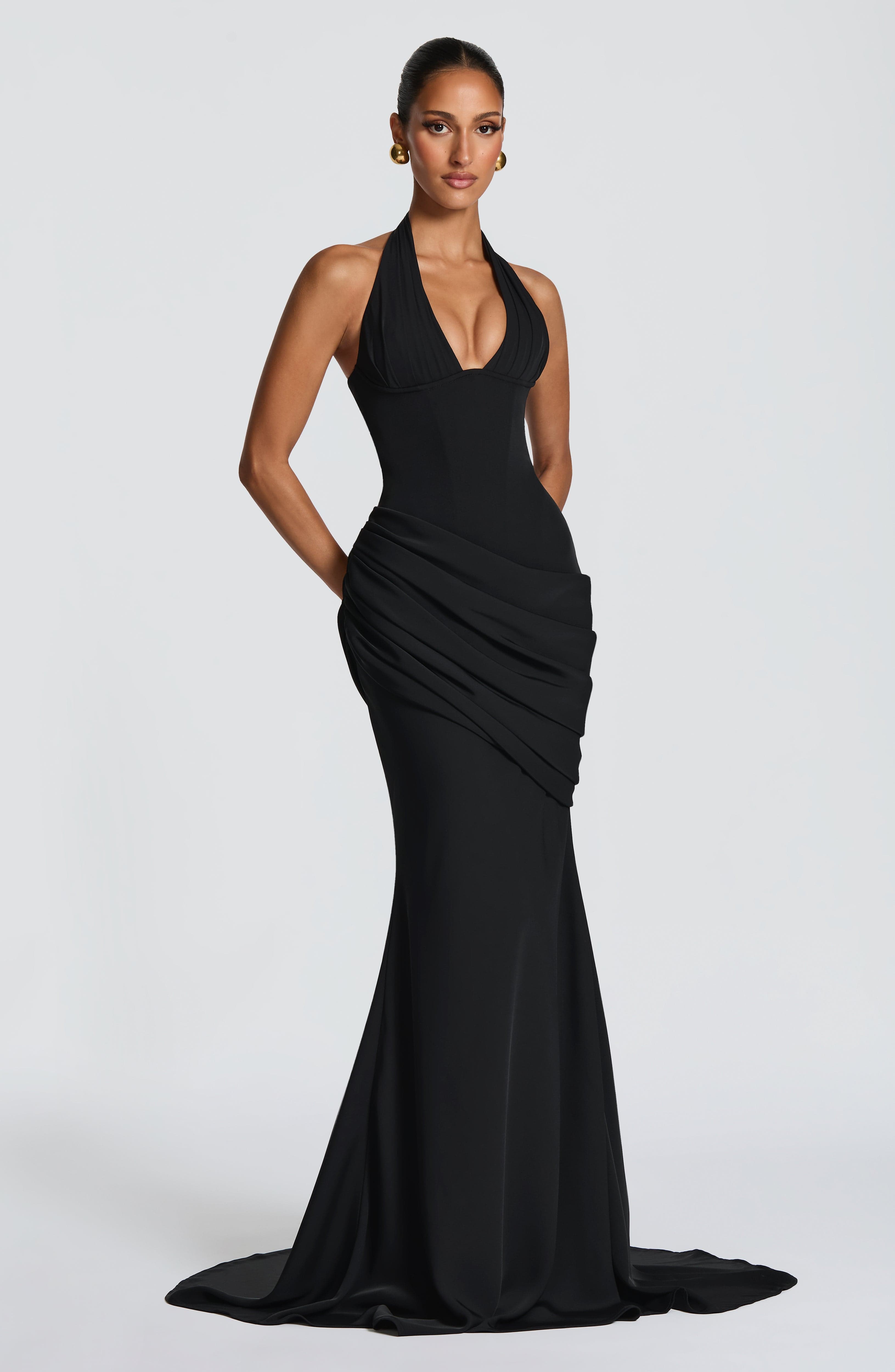 Nehemia Gown - Black