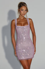 Petra Mini Dress - Pink