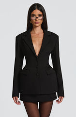 Rowena Blazer - Black