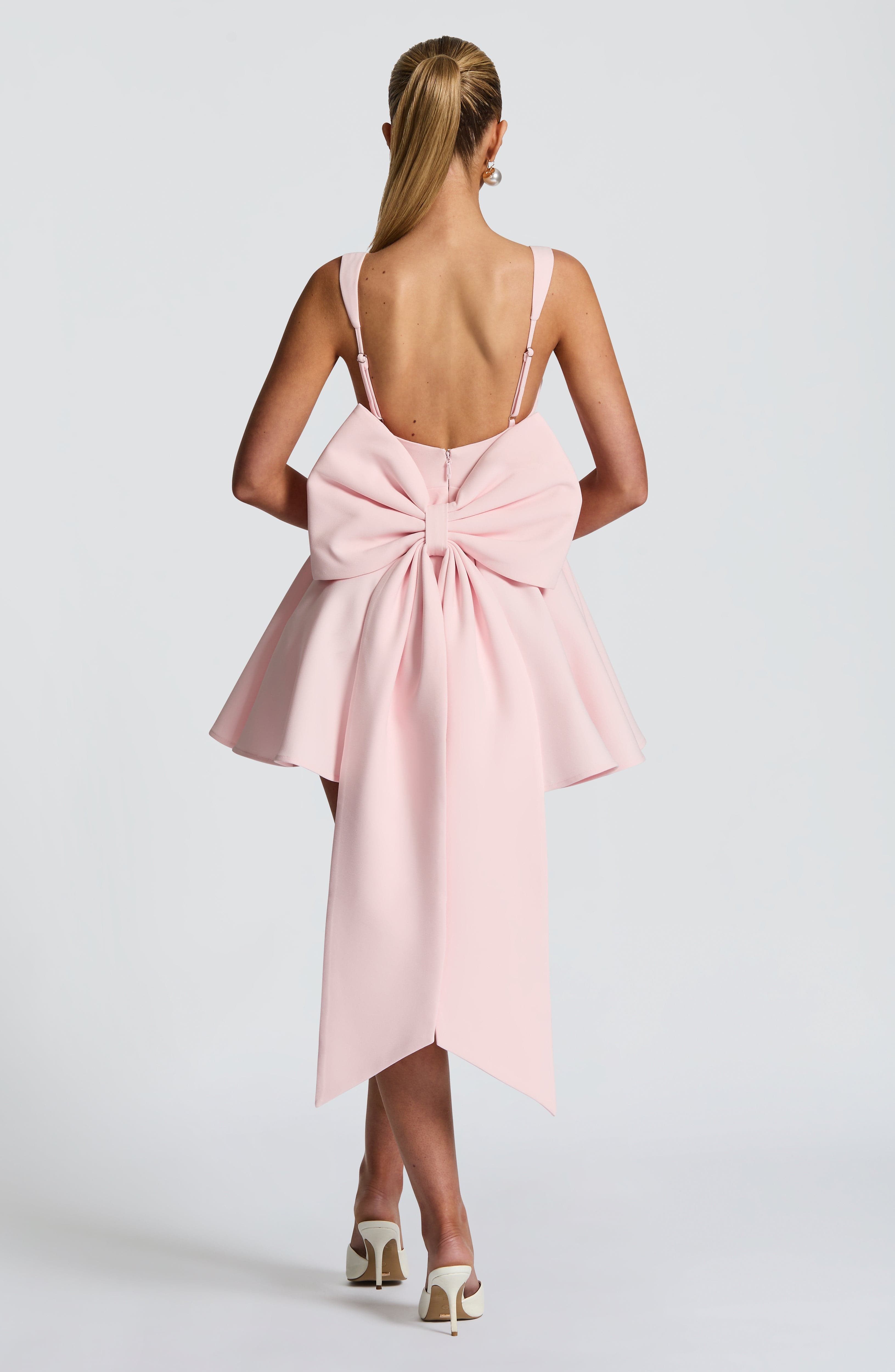 Rue Mini Dress - Blush