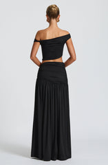 Saira Maxi Skirt - Black