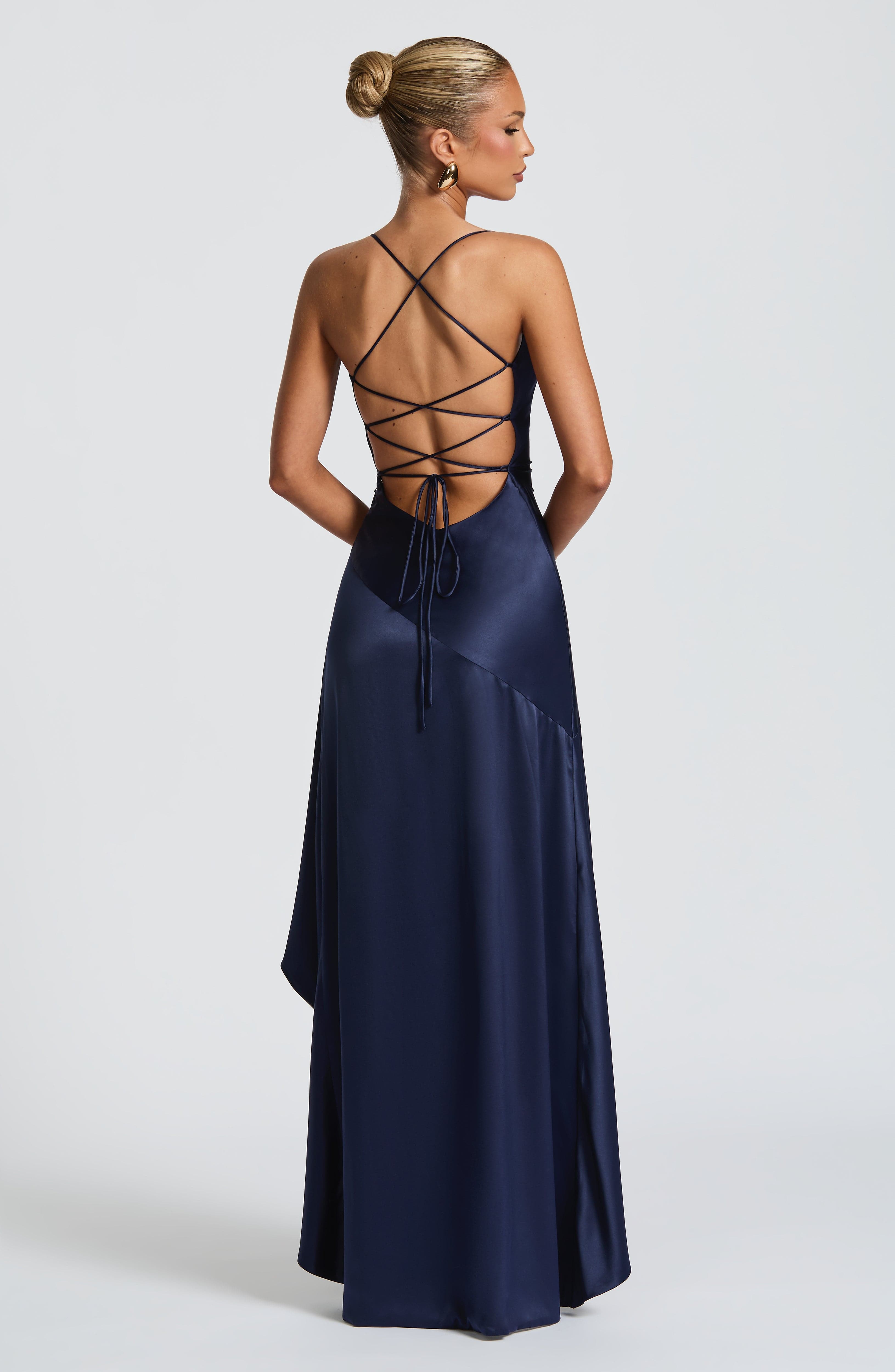 Samira Maxi Dress - Navy